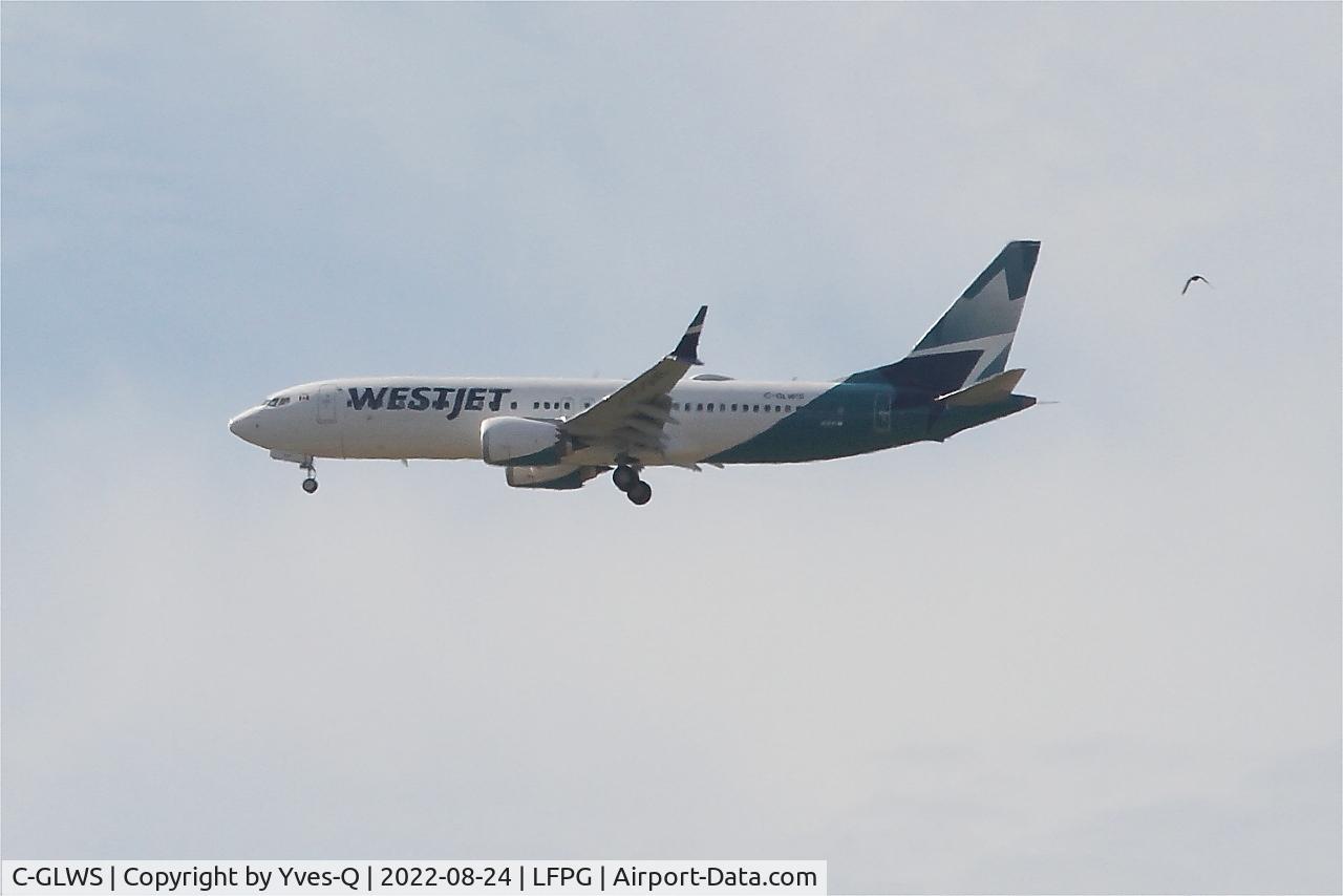 C-GLWS, 2001 Boeing 737-76N C/N 32581, Boeing 737-76N, On final rwy 08R, Roissy Charles De Gaulle airport (LFPG-CDG)