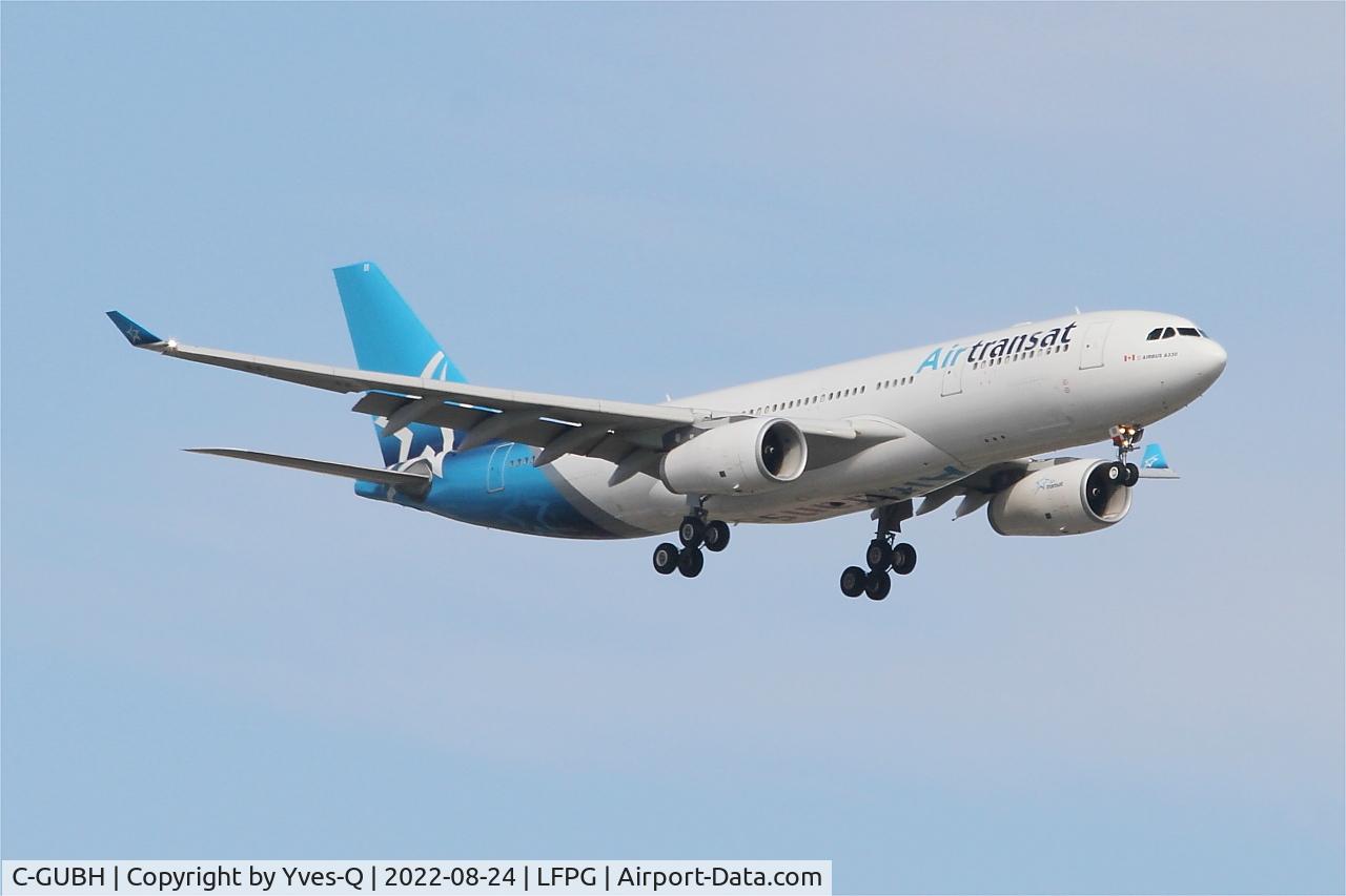 C-GUBH, 2002 Airbus A330-243 C/N 455, Airbus A330-243, Short approach rwy 09L, Roissy Charles De Gaulle airport (LFPG-CDG)