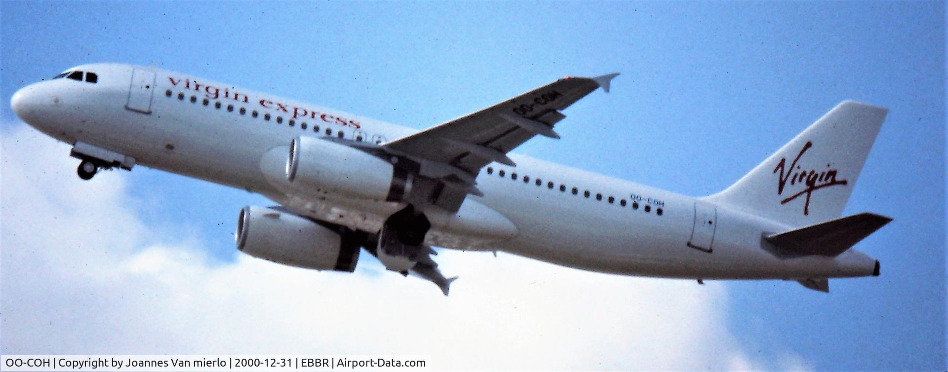 OO-COH, 1997 Airbus A320-232 C/N 543, T/O EBBR 25R