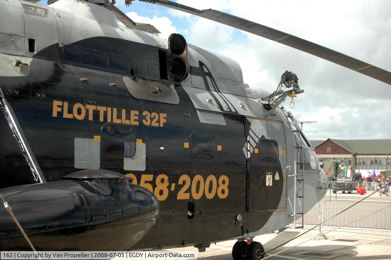 162, Aérospatiale SA-321G Super Frelon C/N 162, French Navy Aérospatiale SA 321G Super Frelon at RNAS Yeovilton Air Day 2008