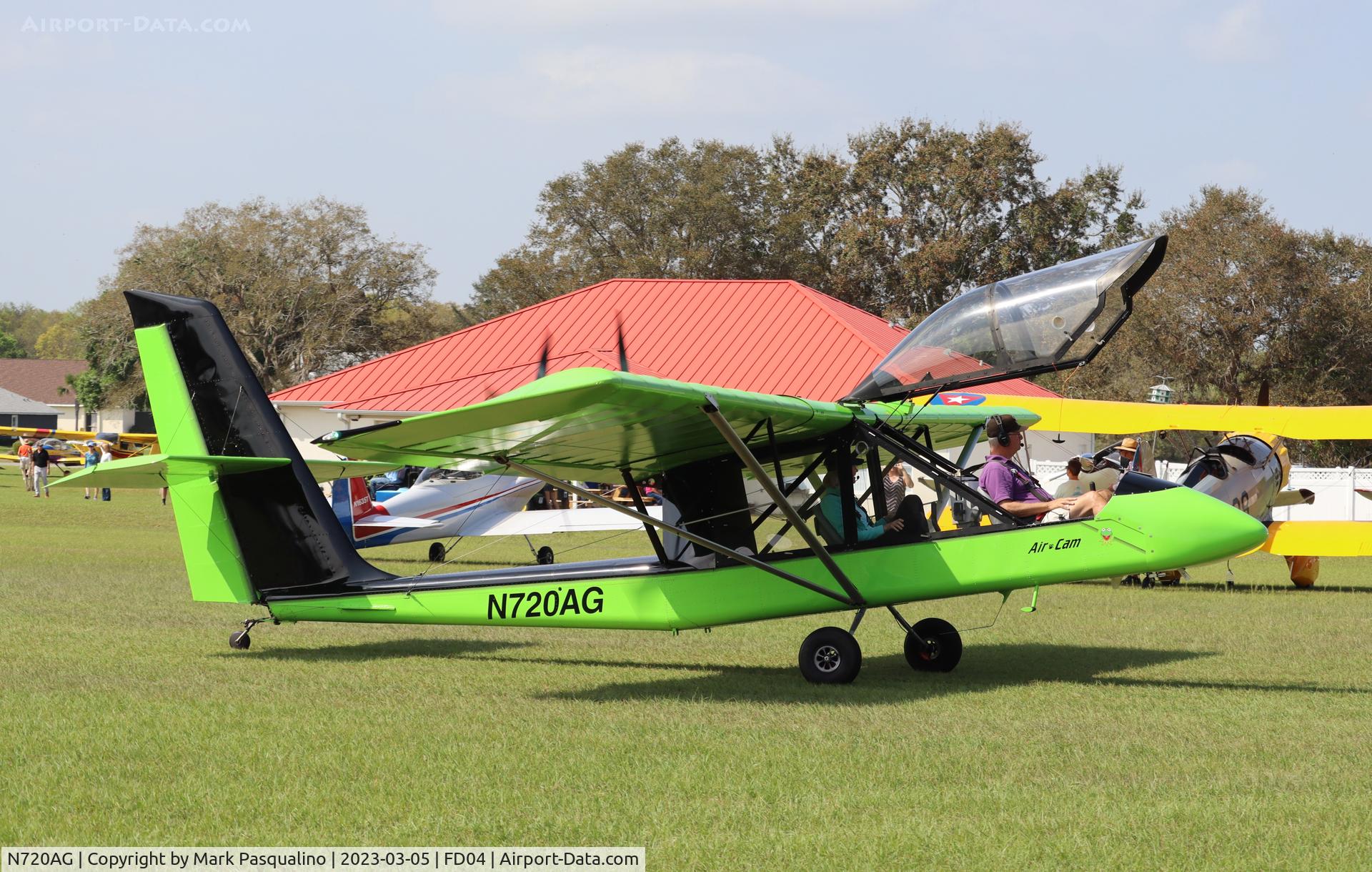 N720AG, 2015 Lockwood Aircam C/N AC-200, Aircam