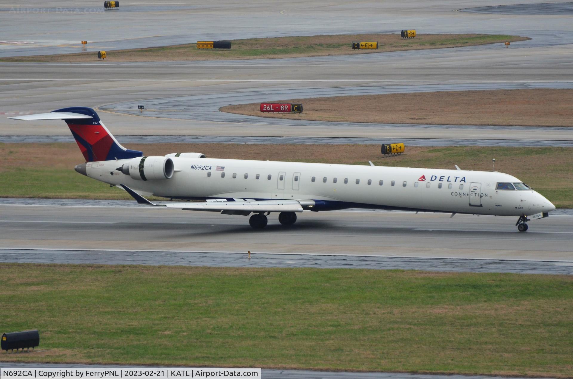 N692CA, 2006 Bombardier CRJ-900ER (CL-600-2D24) C/N 15092, Delta Connection CL900 operated by Skywest