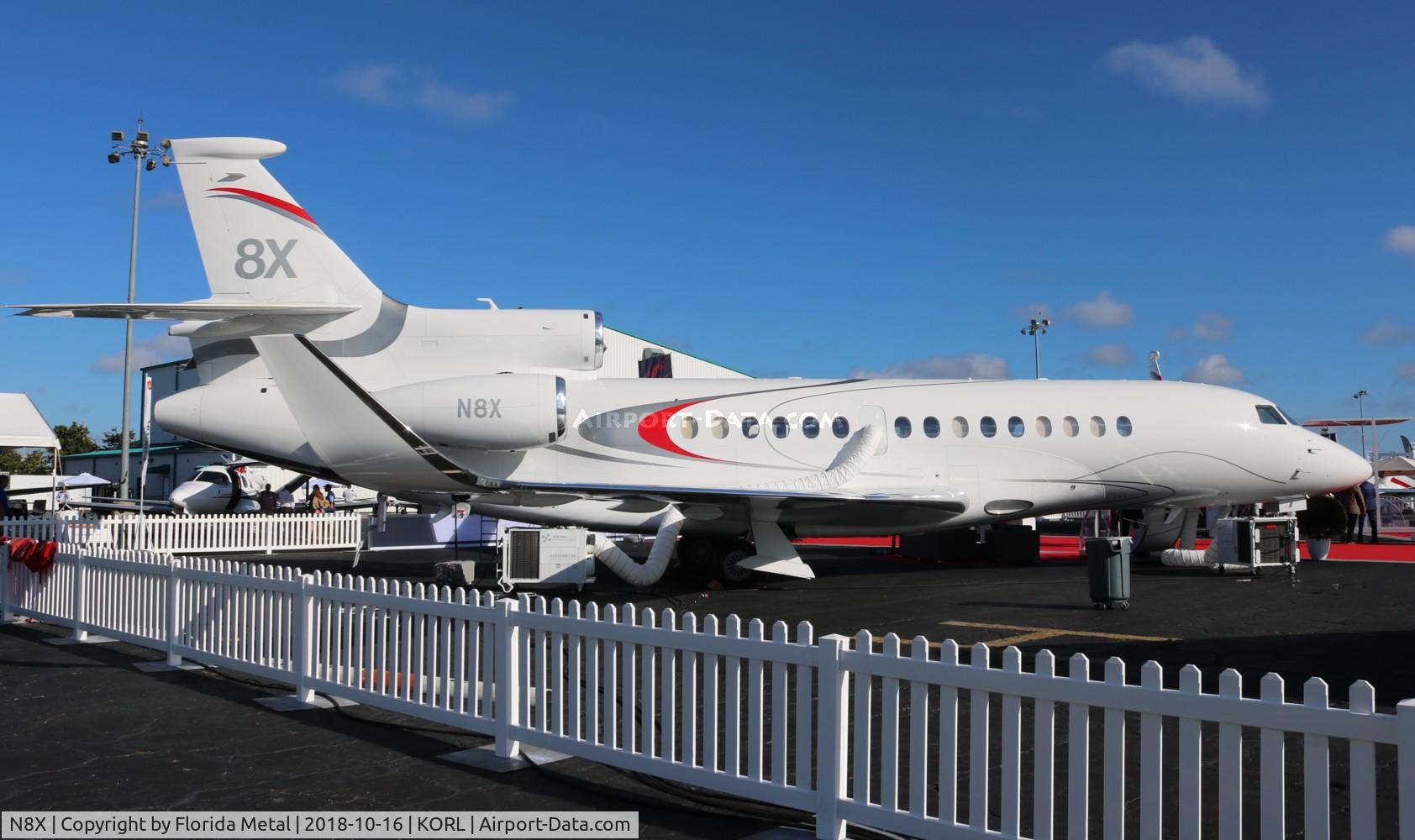N8X, 2015 Dassault Falcon 8X C/N 403, Falcon 8X zx