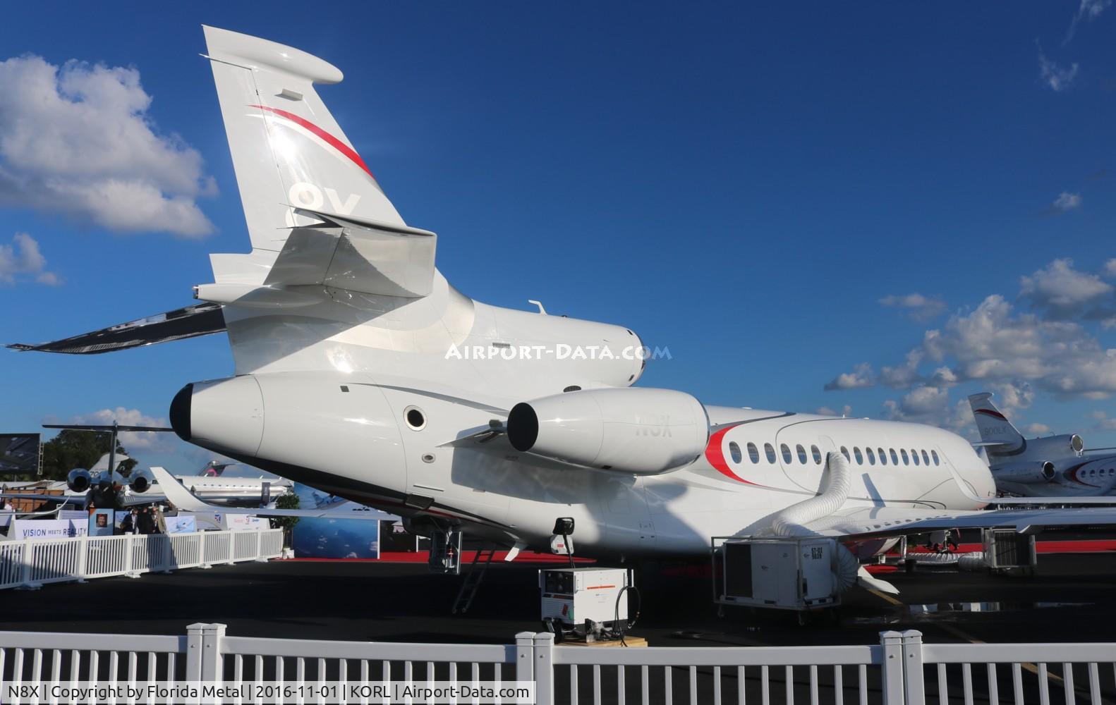 N8X, 2015 Dassault Falcon 8X C/N 403, Falcon 8X zx