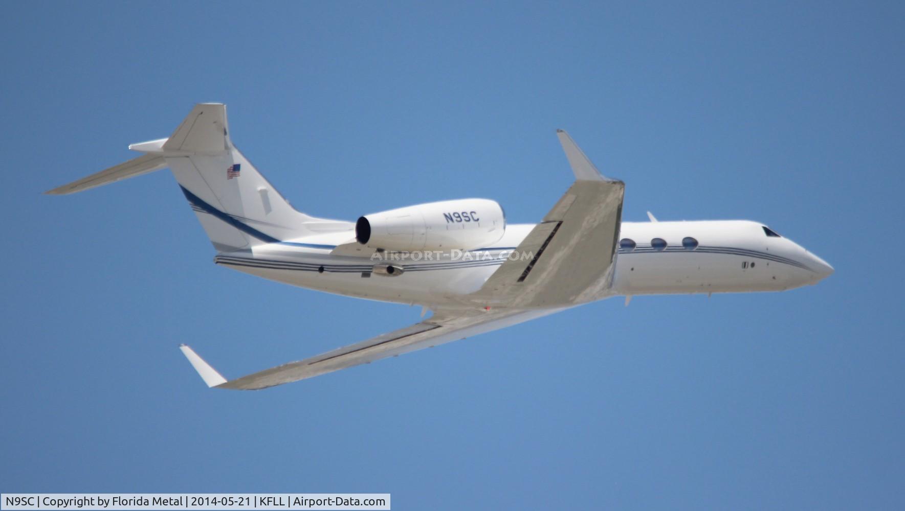 N9SC, 2009 Gulfstream Aerospace GIV-X (G450) C/N 4174, G450 zx