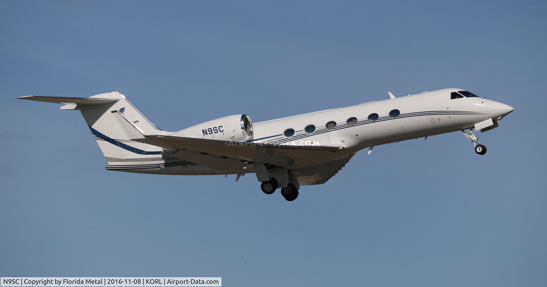 N9SC, 2009 Gulfstream Aerospace GIV-X (G450) C/N 4174, G450 zx