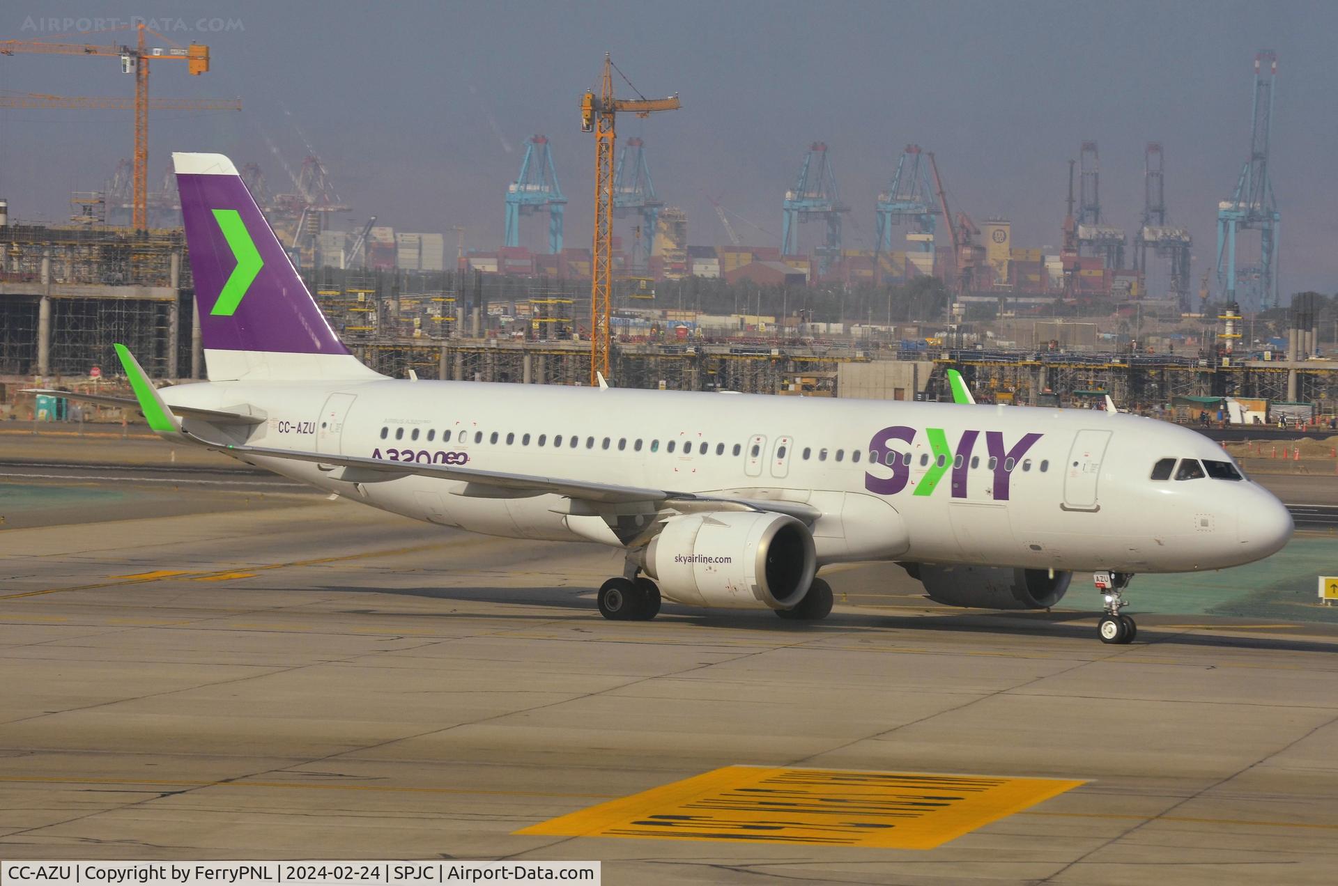 CC-AZU, 2020 Airbus A320-251N C/N 10055, Sky Airline A320N