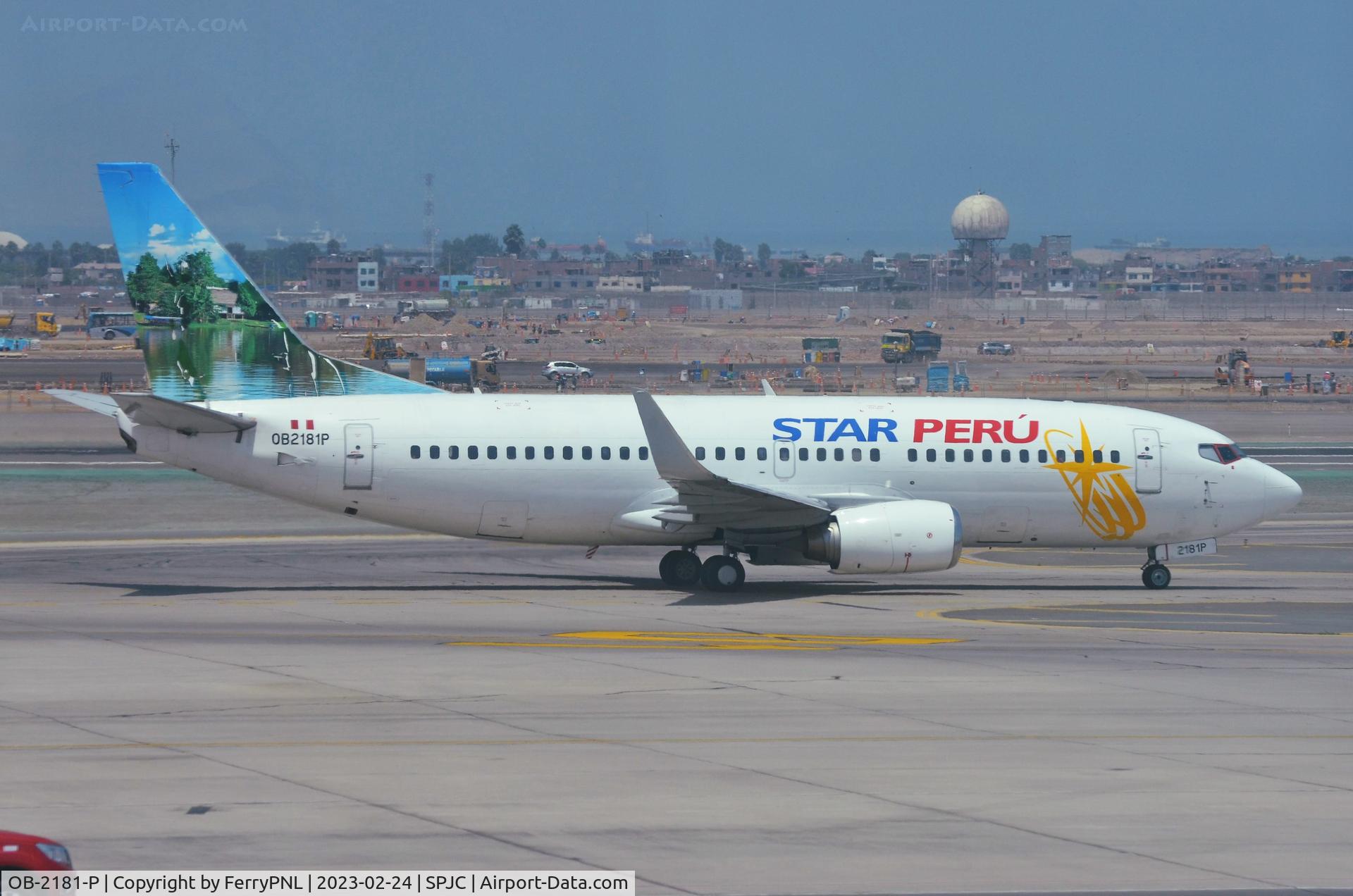 OB-2181-P, 1994 Boeing 737-3H4 C/N 26589, Star Peru B733 arrived back in Lima, former N383SW of Southwest.