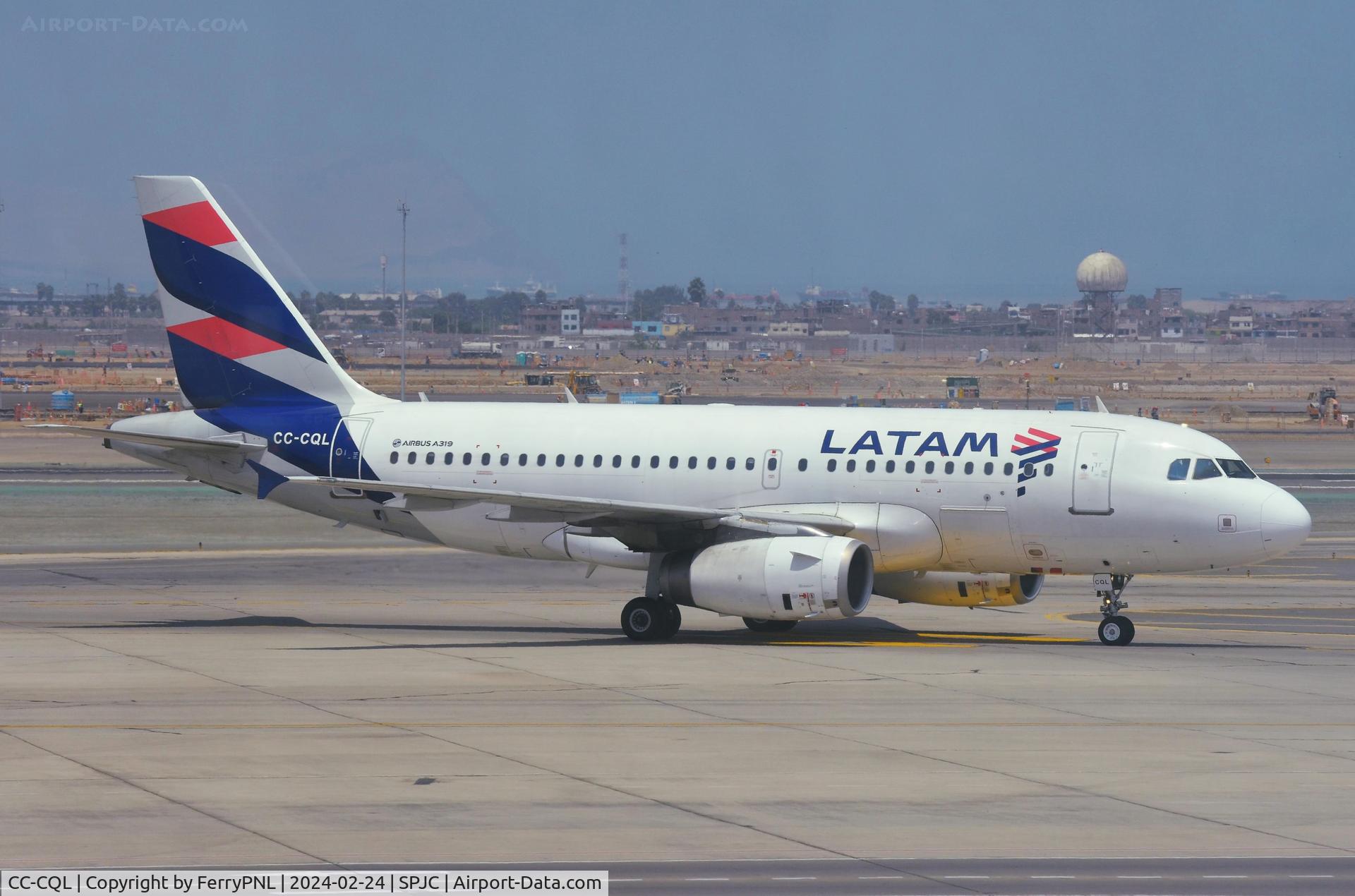 CC-CQL, 2006 Airbus A319-132 C/N 2894, Arrival of Latam A319