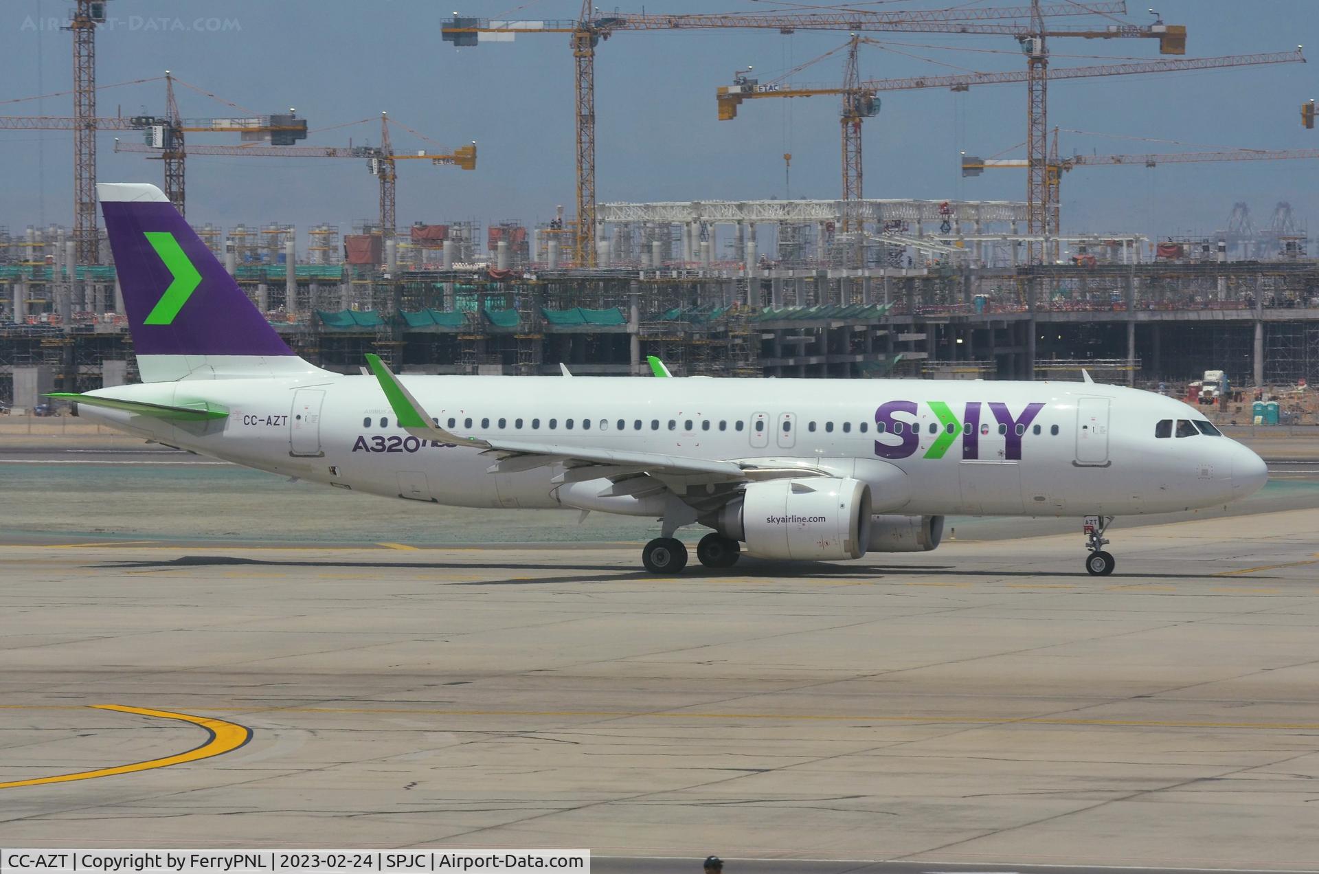 CC-AZT, 2020 Airbus A320-251N C/N 9344, A320N of Sky Airline