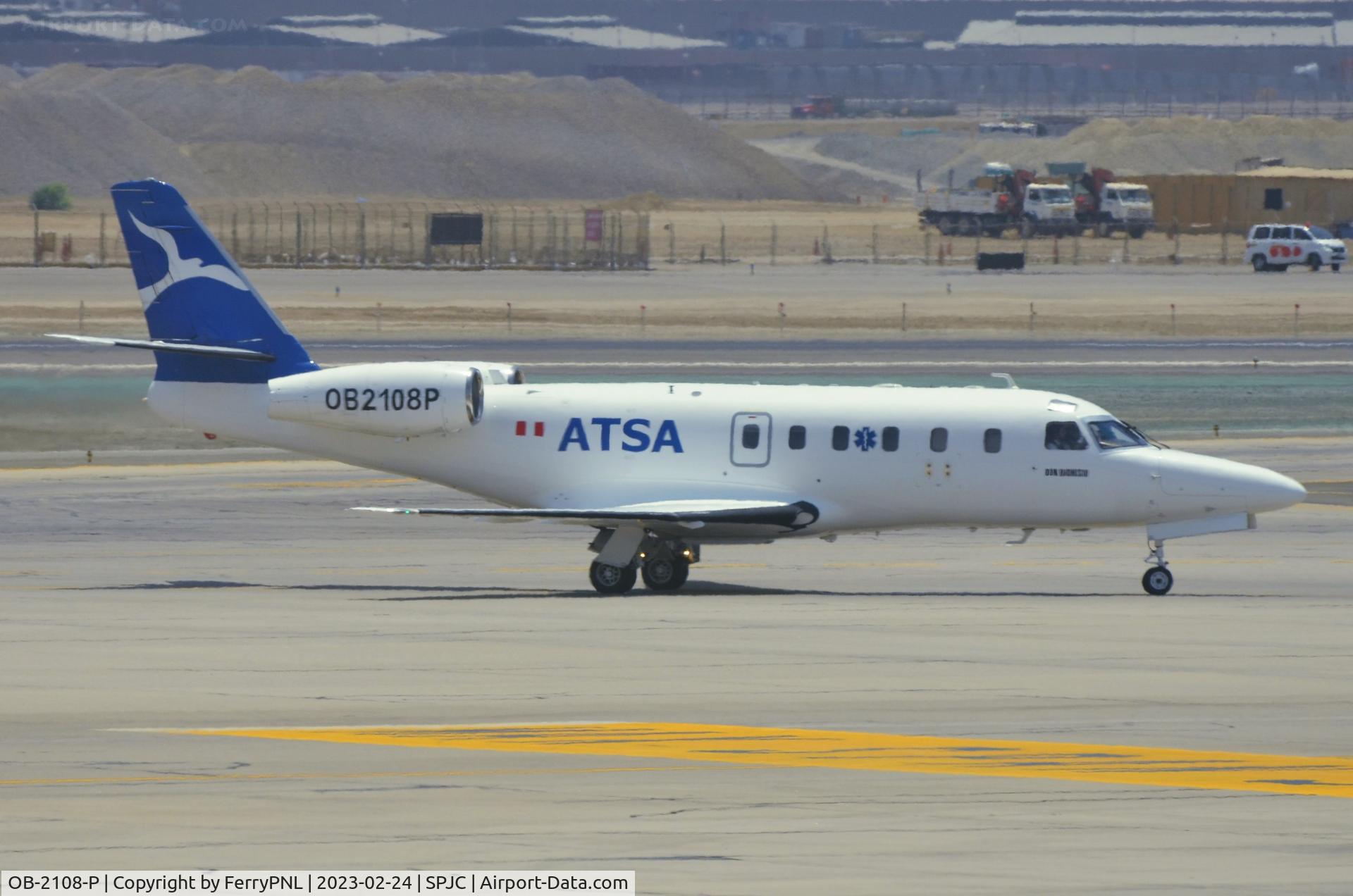 OB-2108-P, IAI 1125 Astra C/N 004, ATSA IAI-1125