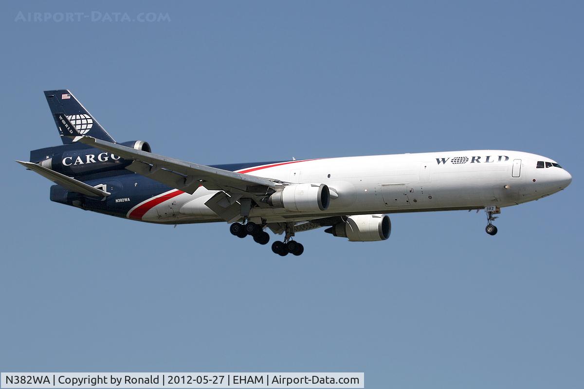 N382WA, 1990 McDonnell Douglas MD-11/F C/N 48411, at spl