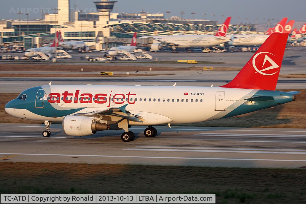 TC-ATD, 1999 Airbus A319-112 C/N 1124, at ist