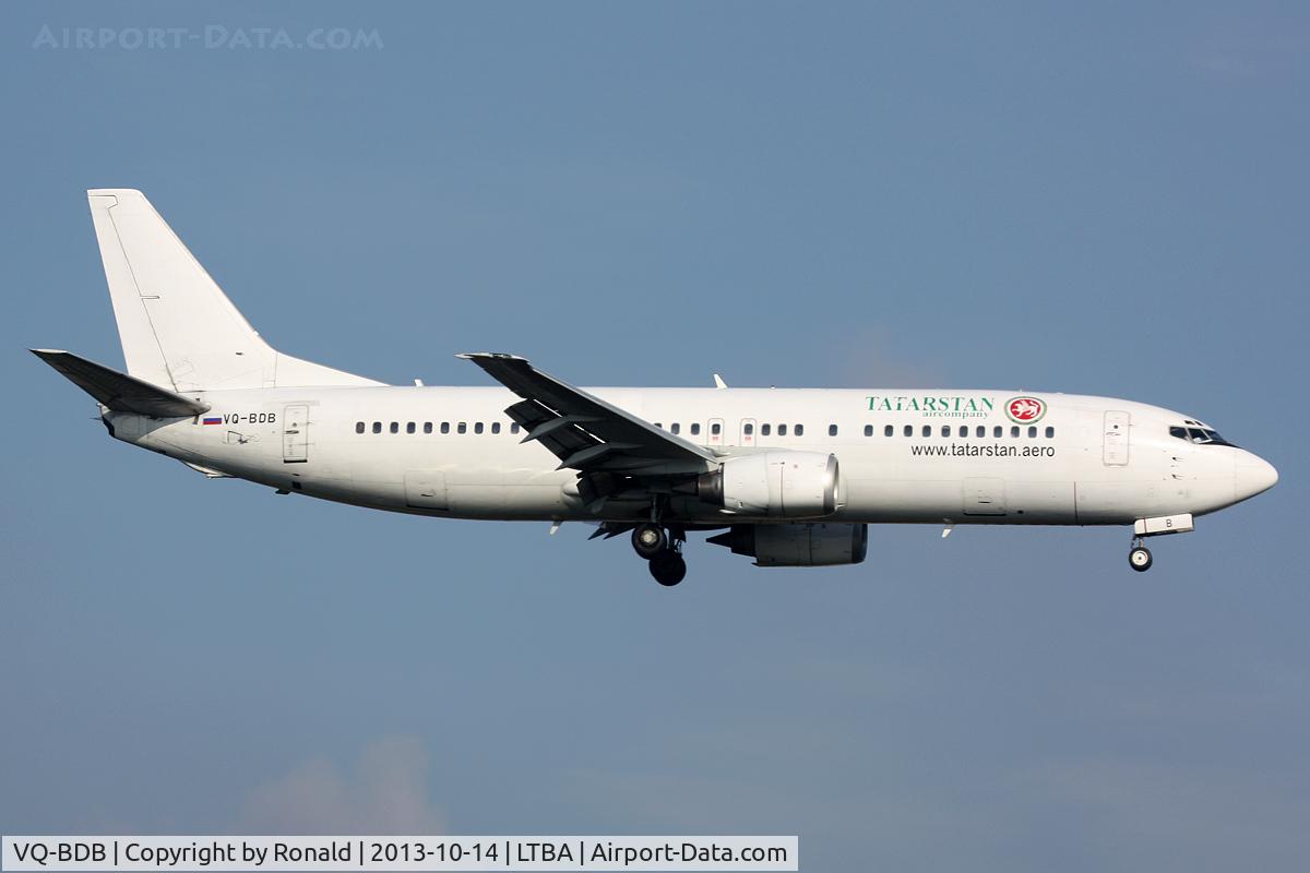 VQ-BDB, 1997 Boeing 737-4D7 C/N 28702, at ist
