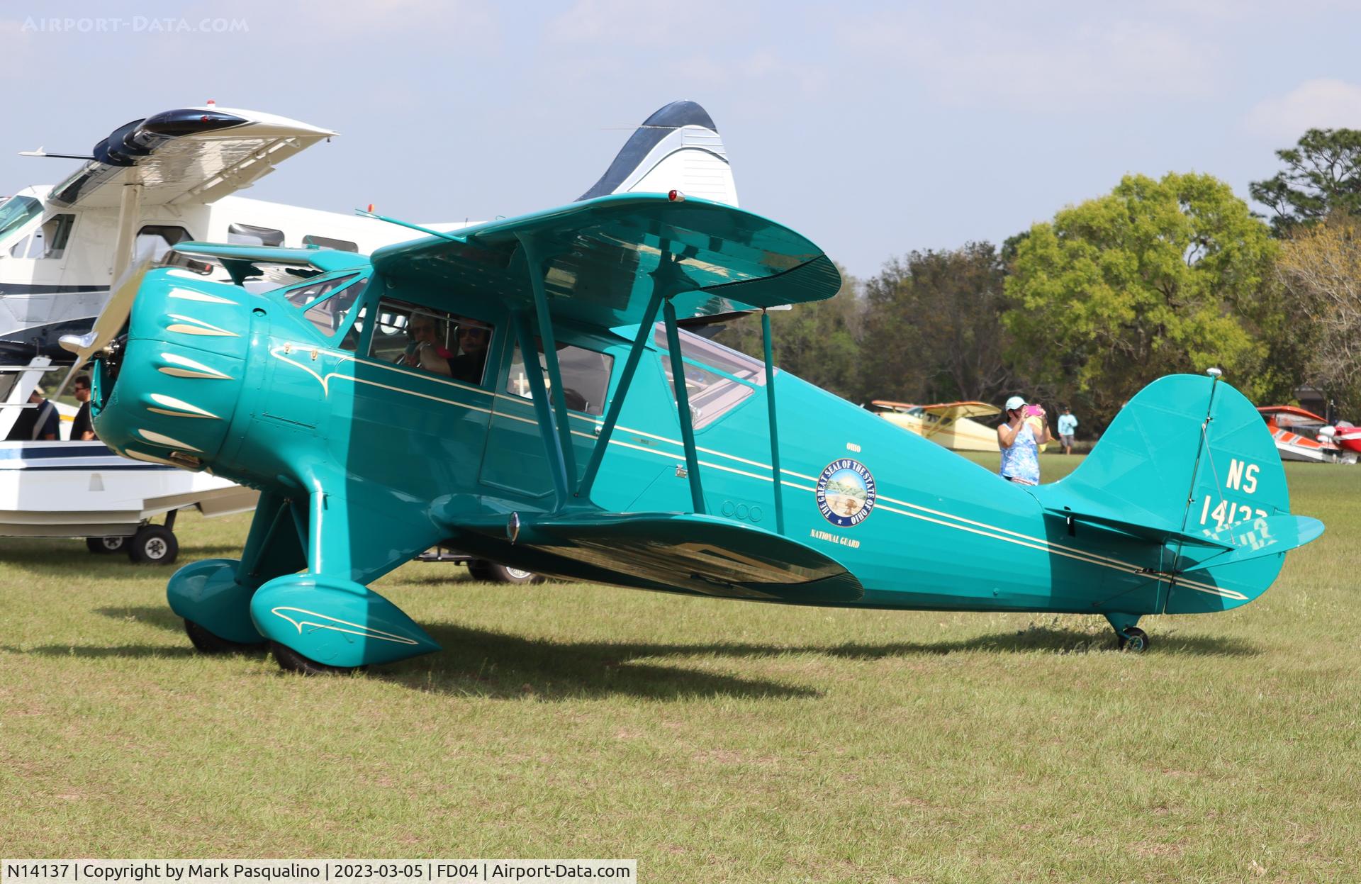 N14137, 1934 Waco YKC C/N 4223, Waco YKC
