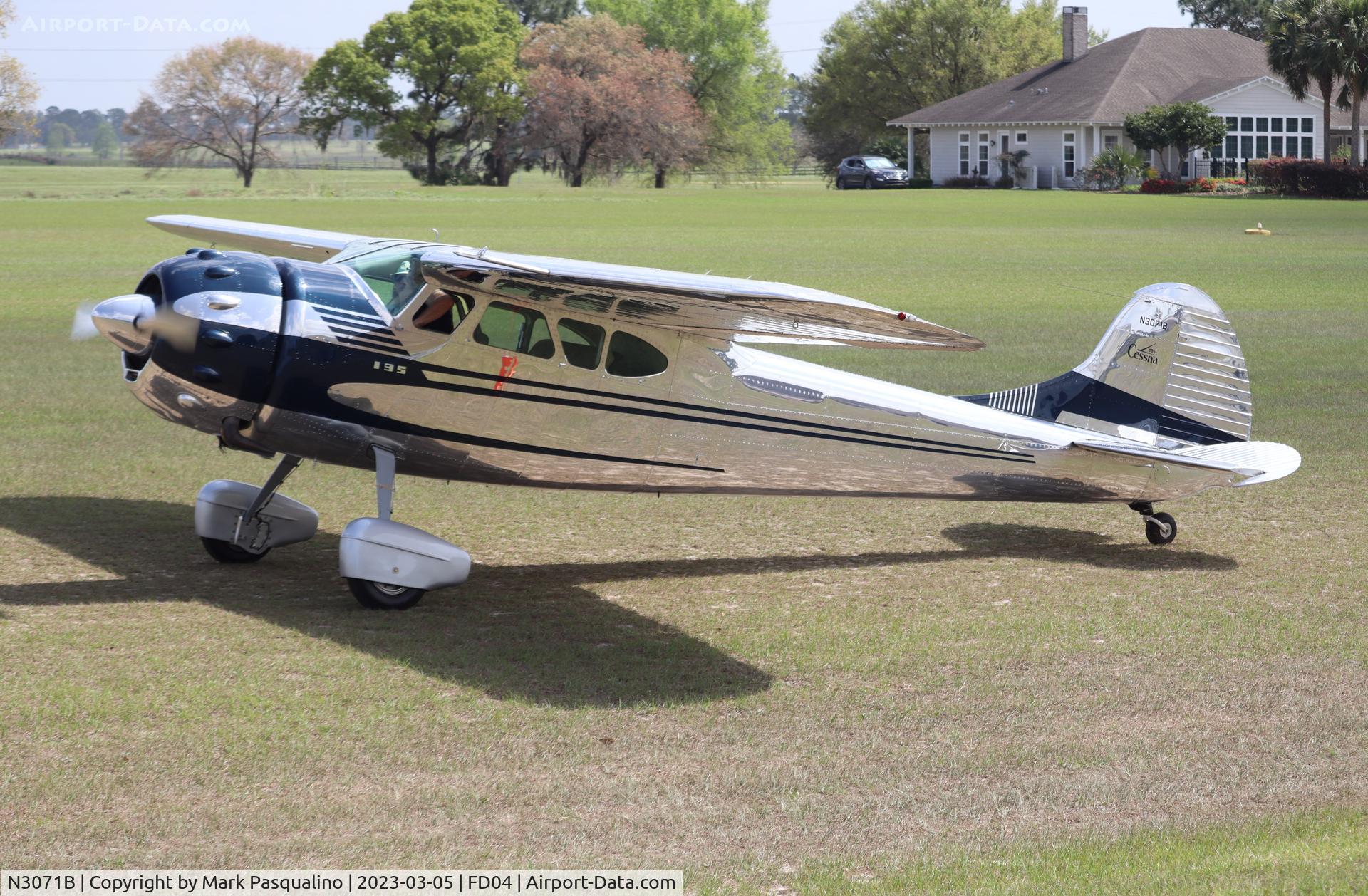 N3071B, 1952 Cessna 190 C/N 7955, Cessna 195