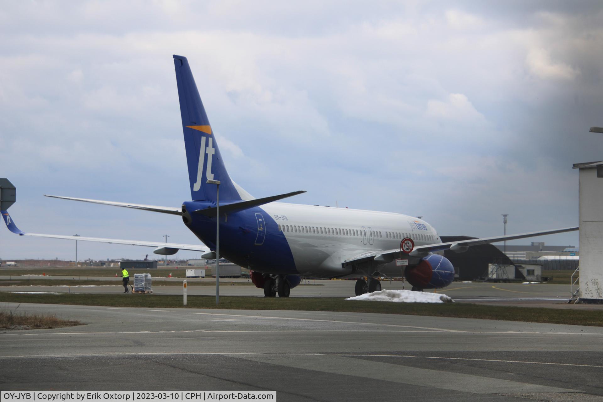 OY-JYB, 2012 Boeing 737-8KN C/N 40254, OY-JYB in CPH
