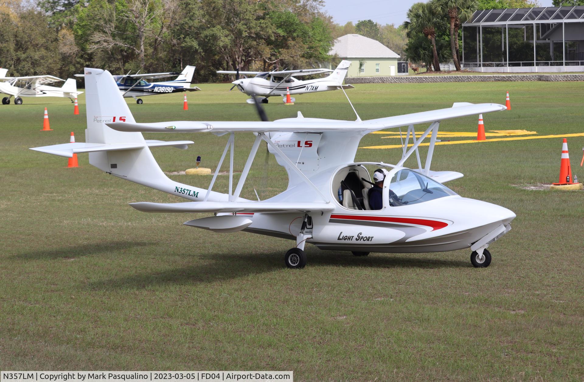 N357LM, 2015 Scoda Aeronautica Super Petrel LS C/N S0348, Scoda Super Petrel LS