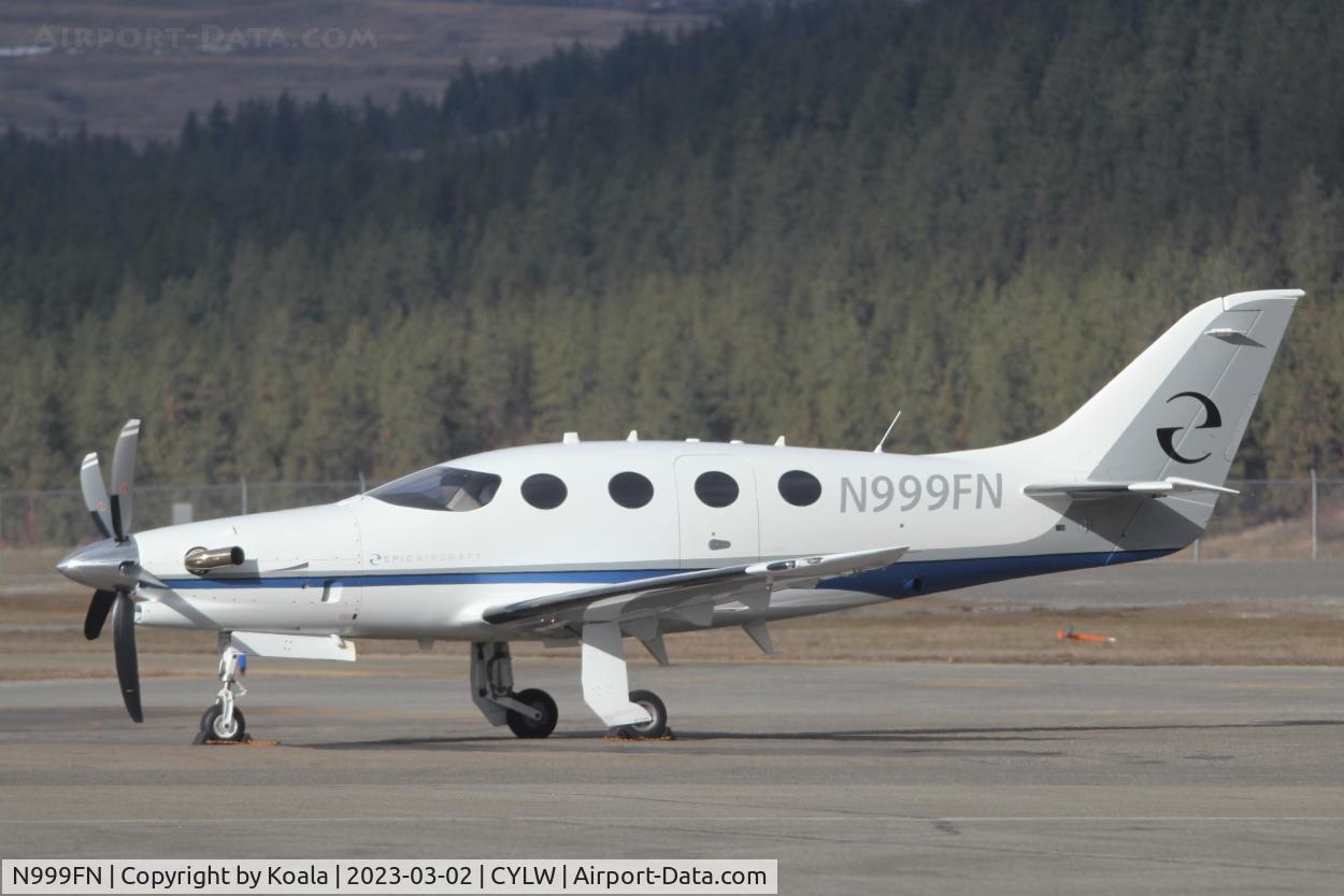 N999FN, 2022 Epic E1000 C/N K033, Resting at the GAT after arrival from Concord (CCR, CA).