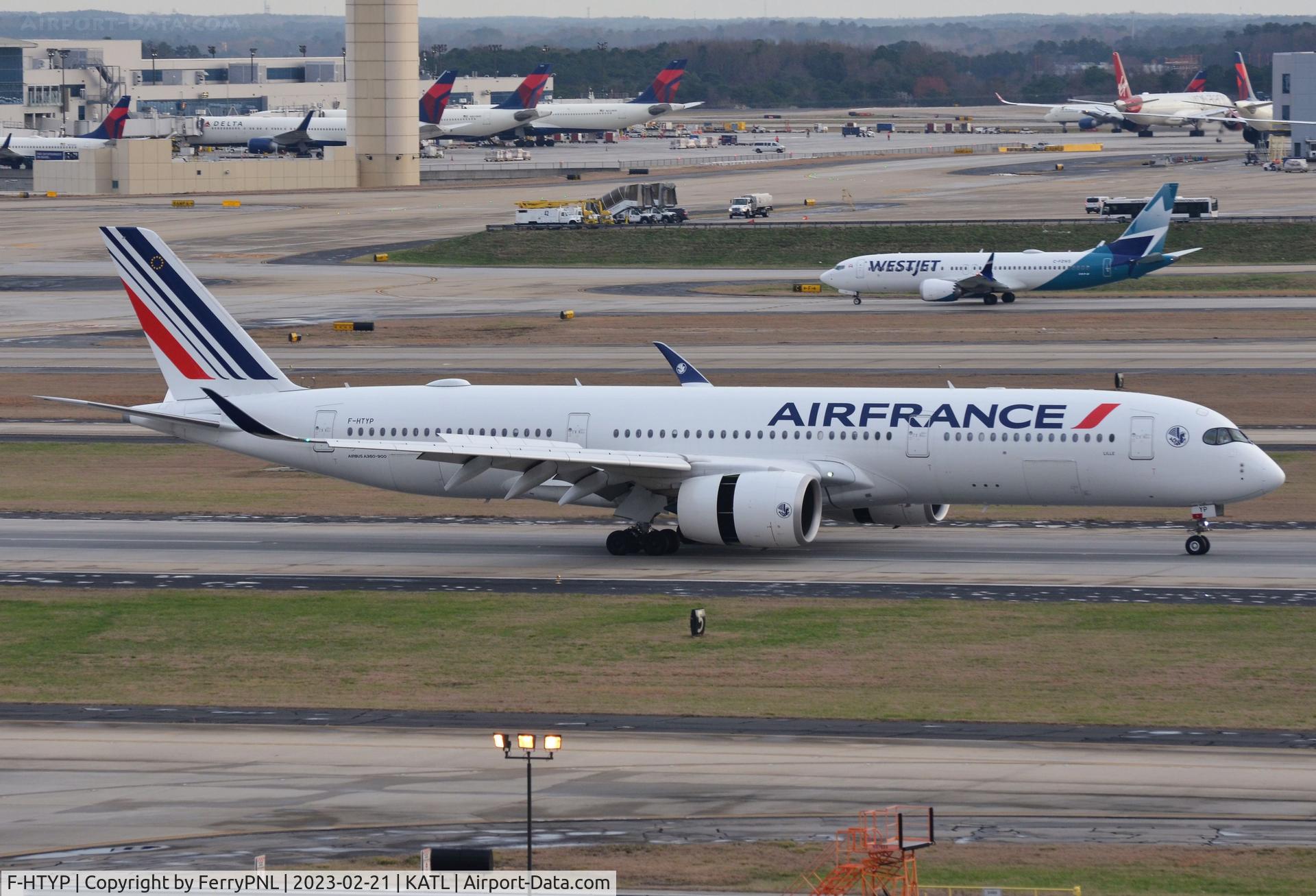 F-HTYP, 2022 Airbus A350-941 C/N 548, Arrival of Air France A359
