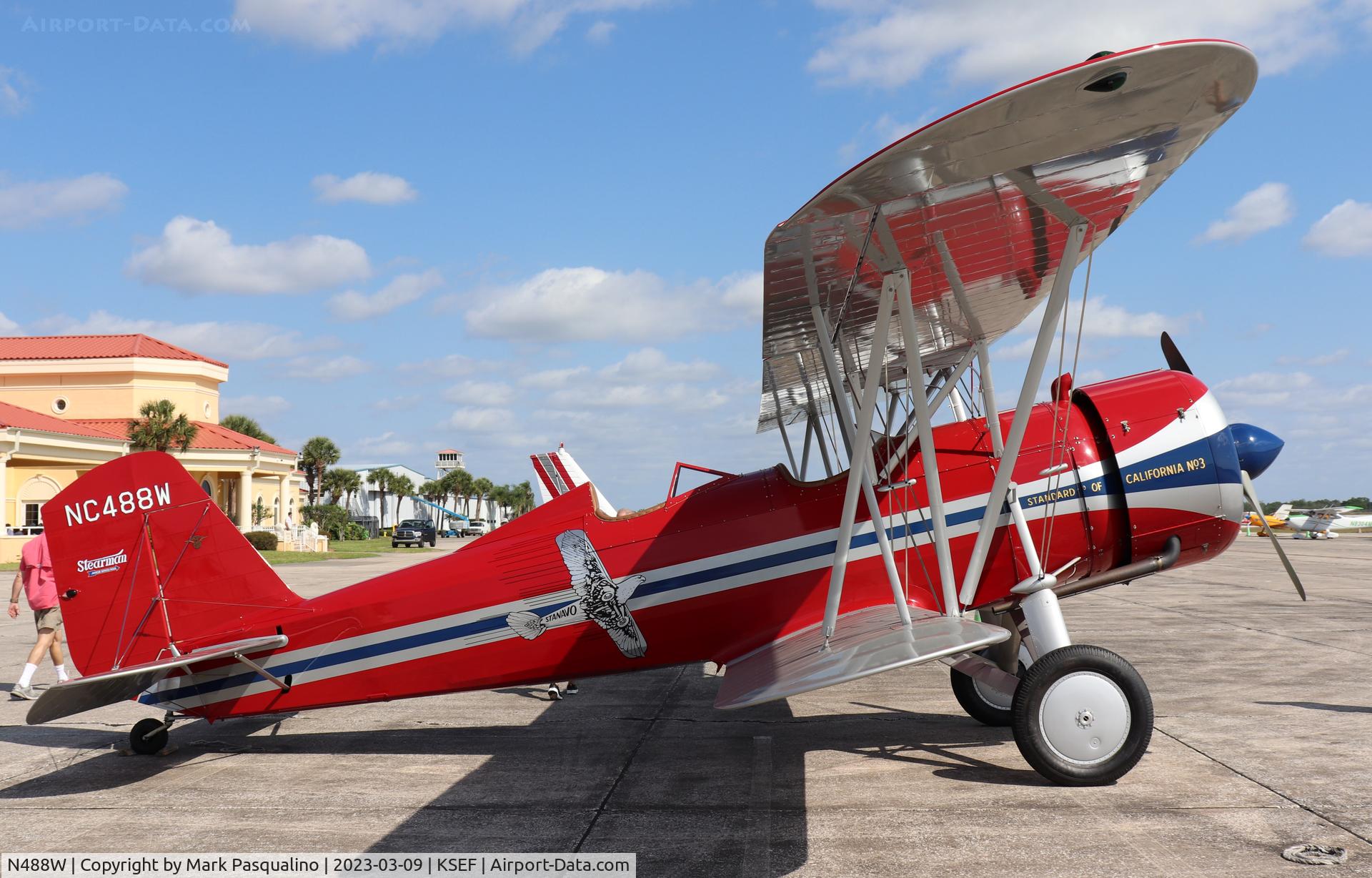 N488W, Stearman 4-CM-1 Senior Speedmail C/N 4036, Stearman 4-CM-1 Senior Speedmail