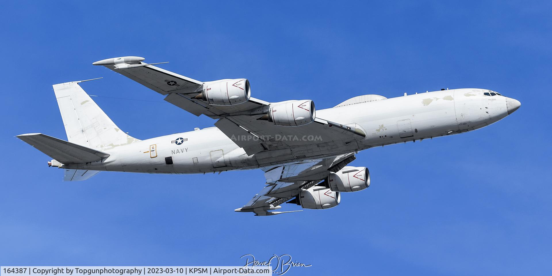 164387, 1990 Boeing E-6B Mercury C/N 24500, THORN55 off RW16