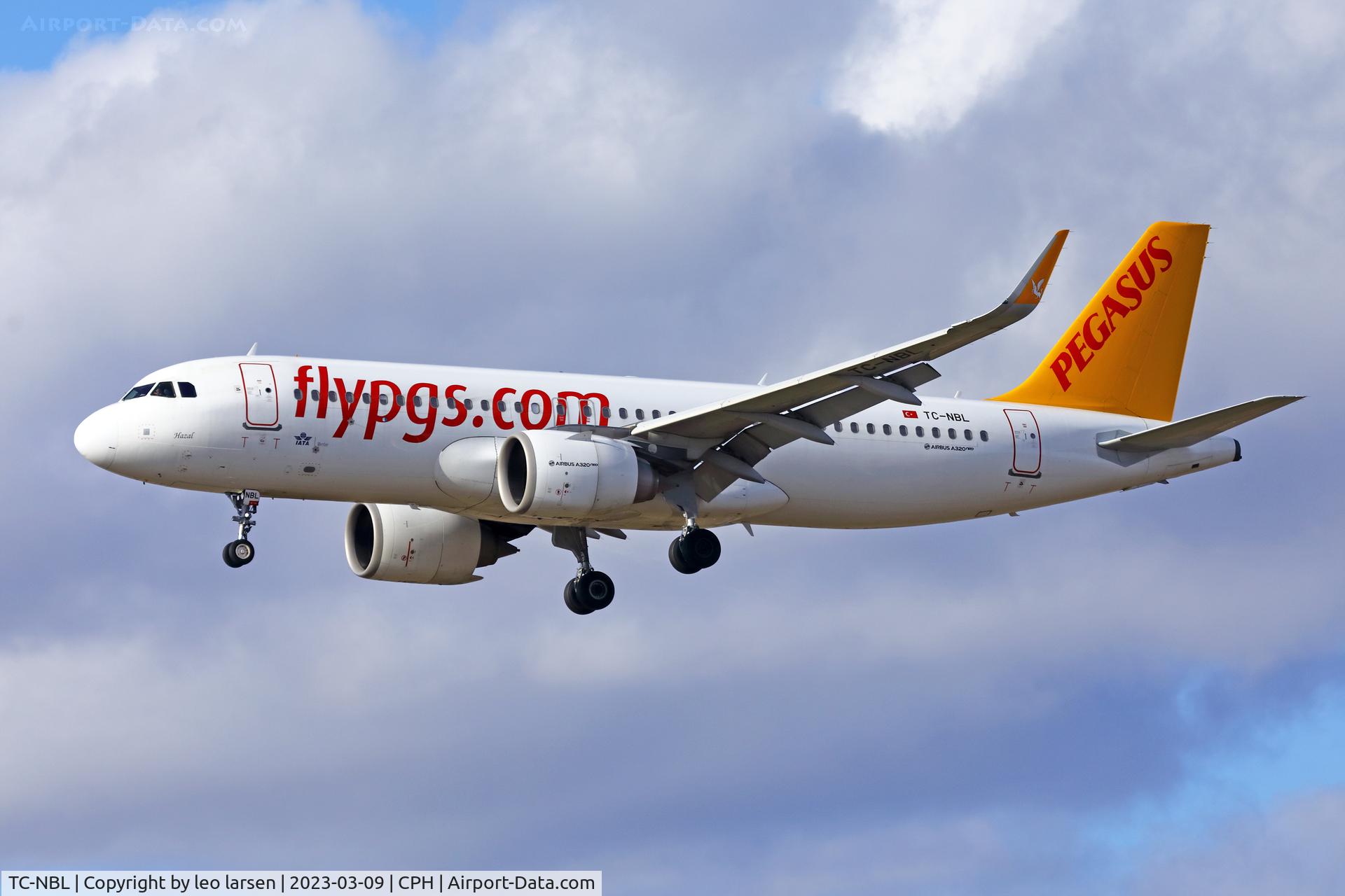 TC-NBL, 2017 Airbus A320-251NEO C/N 7850, Copenhagen 9.3.2023