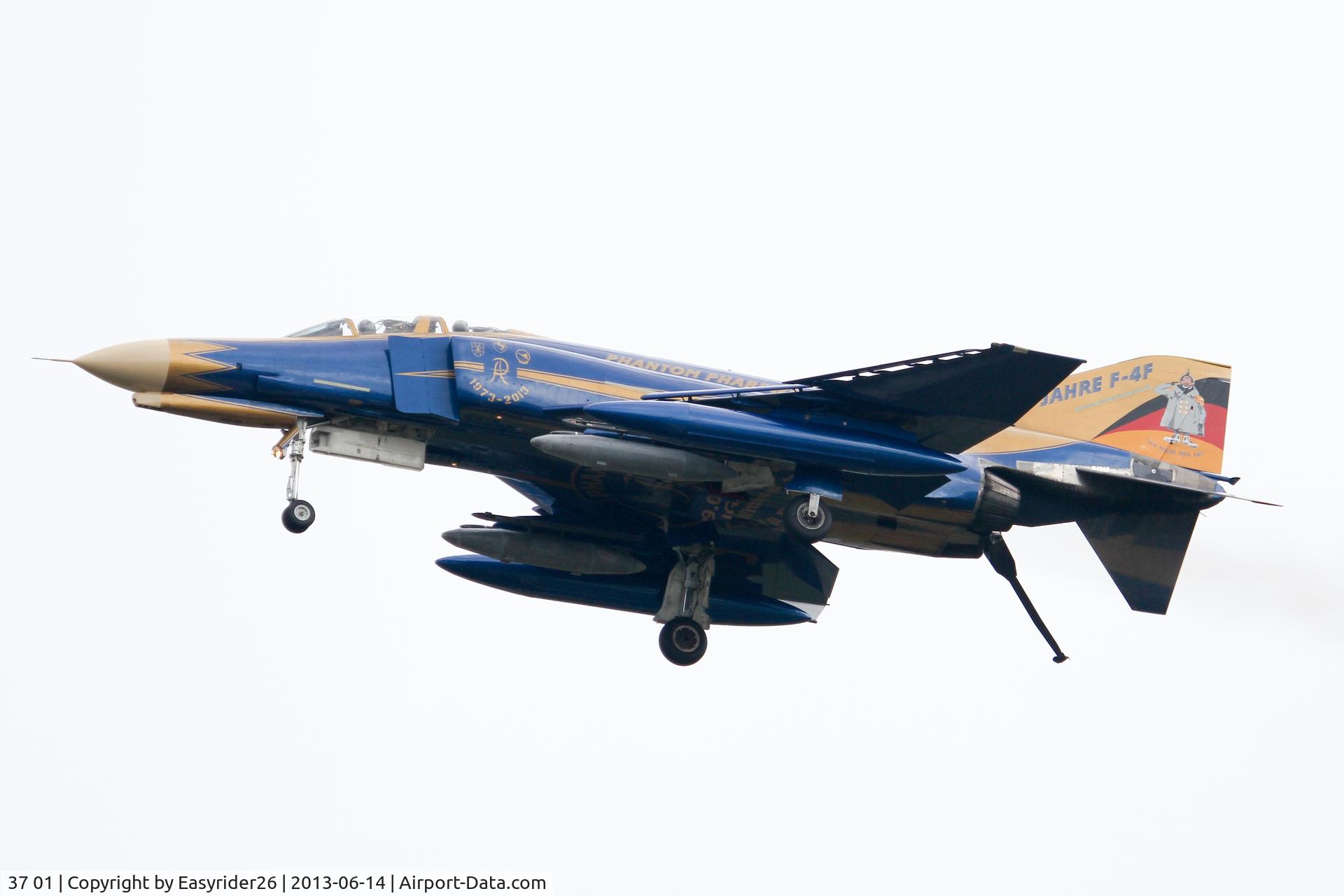 37 01, 1972 McDonnell Douglas F-4F Phantom II C/N 4330, Volkel Air Base EHVK