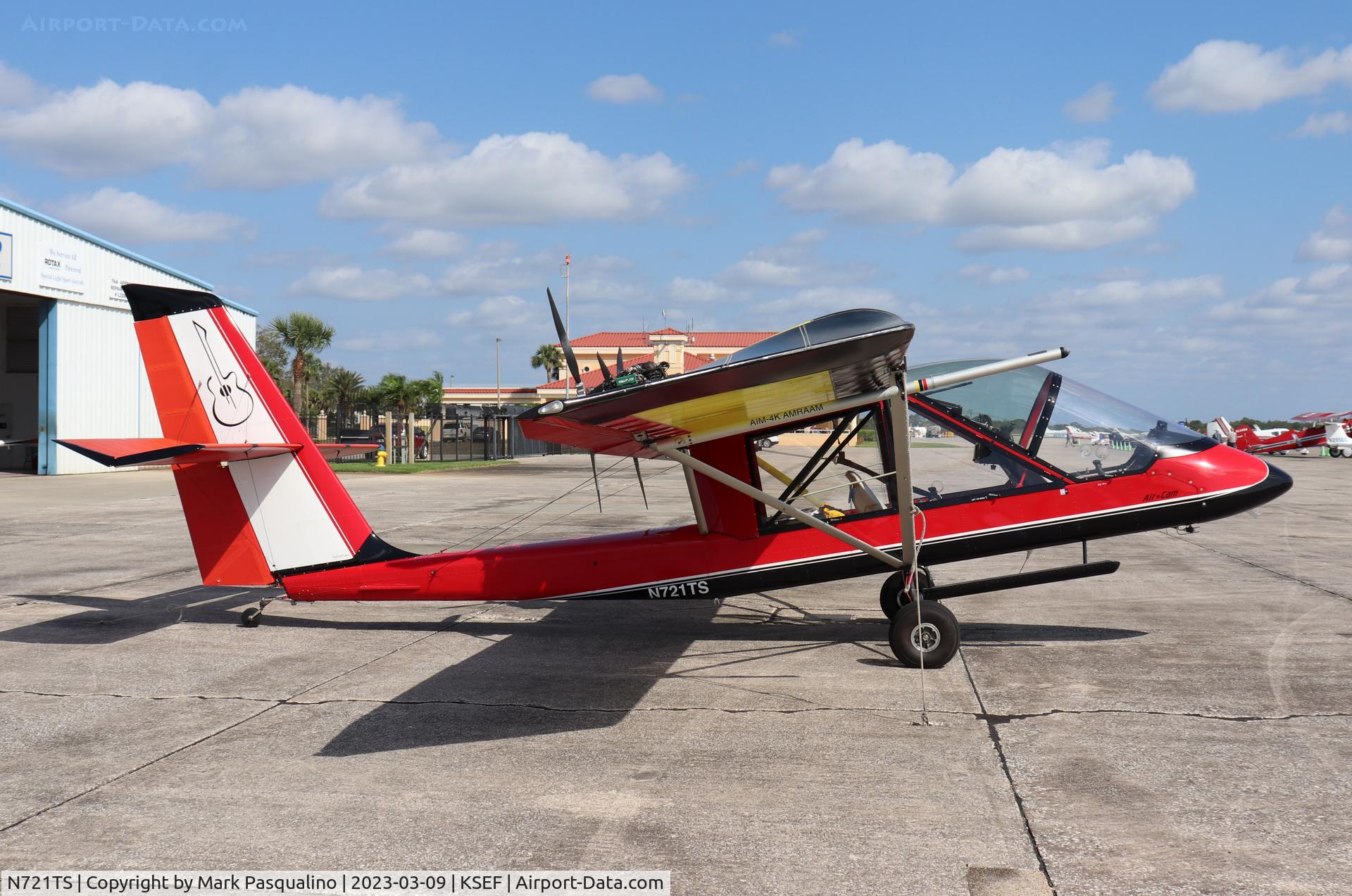 N721TS, Leza-Lockwood Air Cam C/N AC026, Lockwood Air Cam