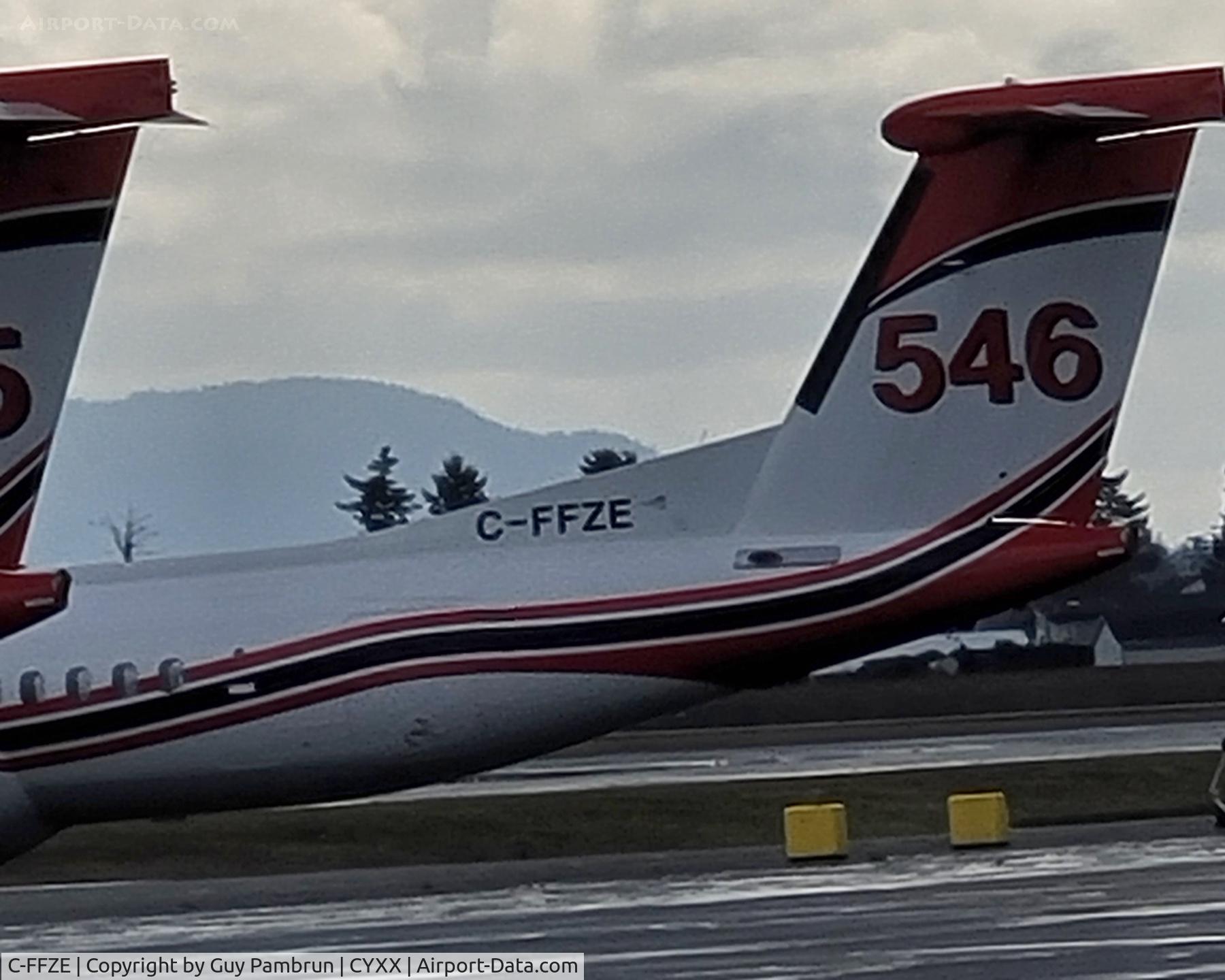 C-FFZE, 2008 De Havilland Canada DHC-8-402Q Dash 8 C/N 4233, Waiting for the fire season.