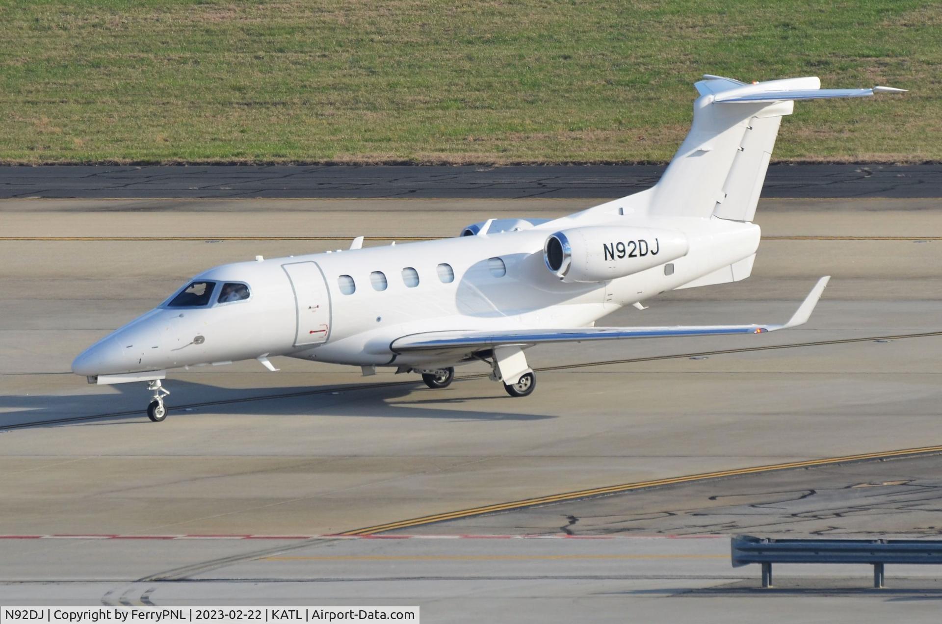 N92DJ, 2022 Embraer EMB-505 Phenom 300 C/N 50500712, Innovative Aviation hasn't found the time yet to spray a bit of paint on their new EMB505