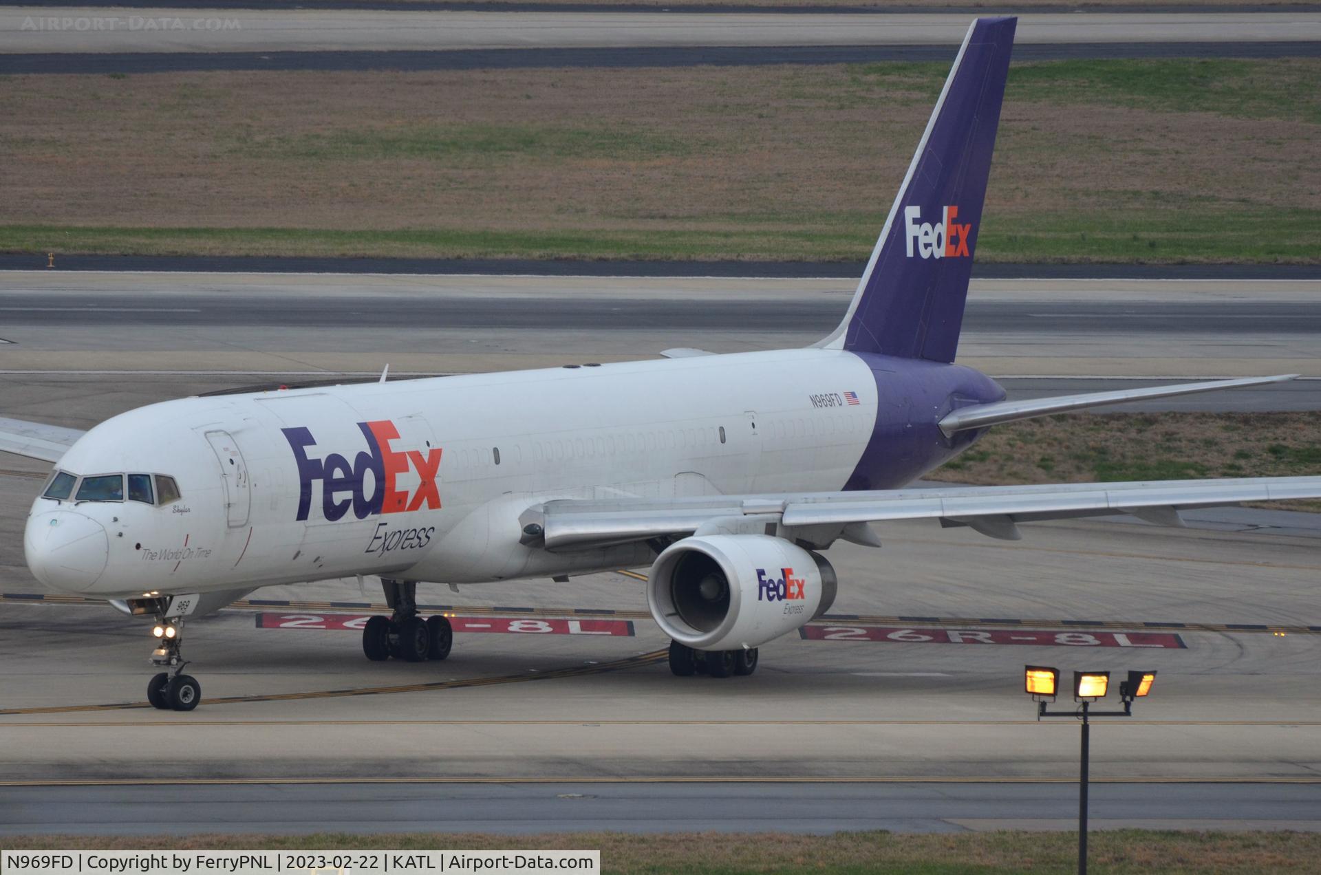 N969FD, 1997 Boeing 757-28A C/N 28164, Fedex B752F