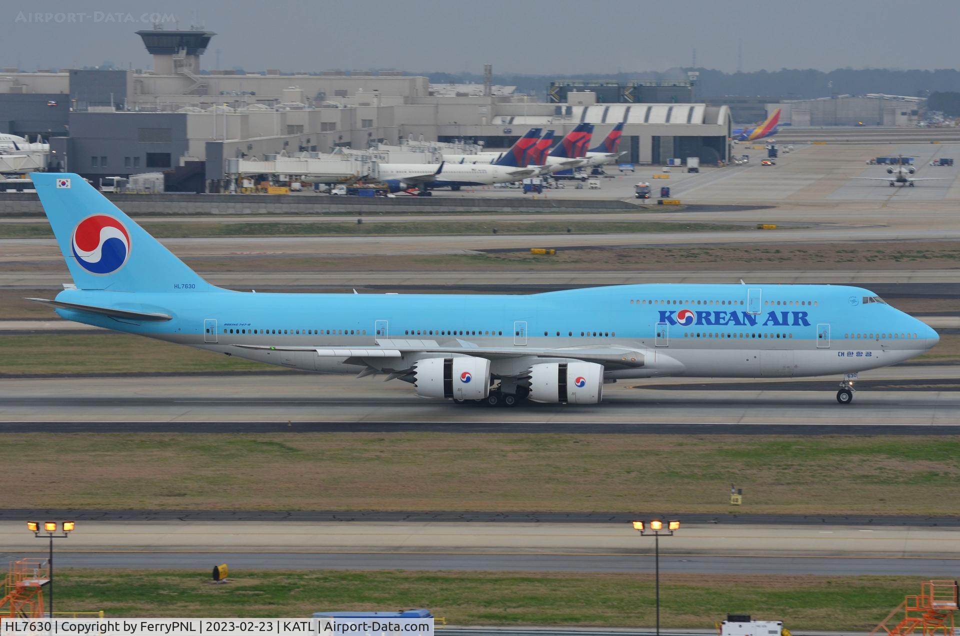 HL7630, 2015 Boeing 747-8B5 C/N 40905, Arrival of Korean B748