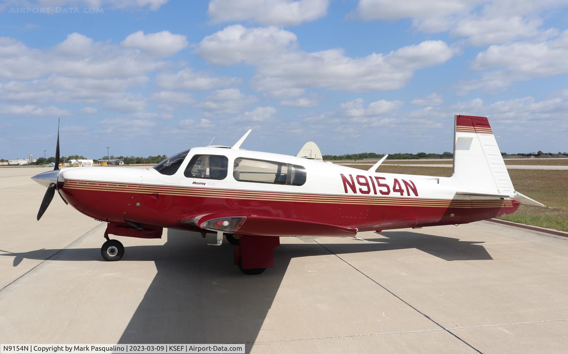 N9154N, 1996 Mooney M20M Bravo C/N 27-0221, Mooney M20M