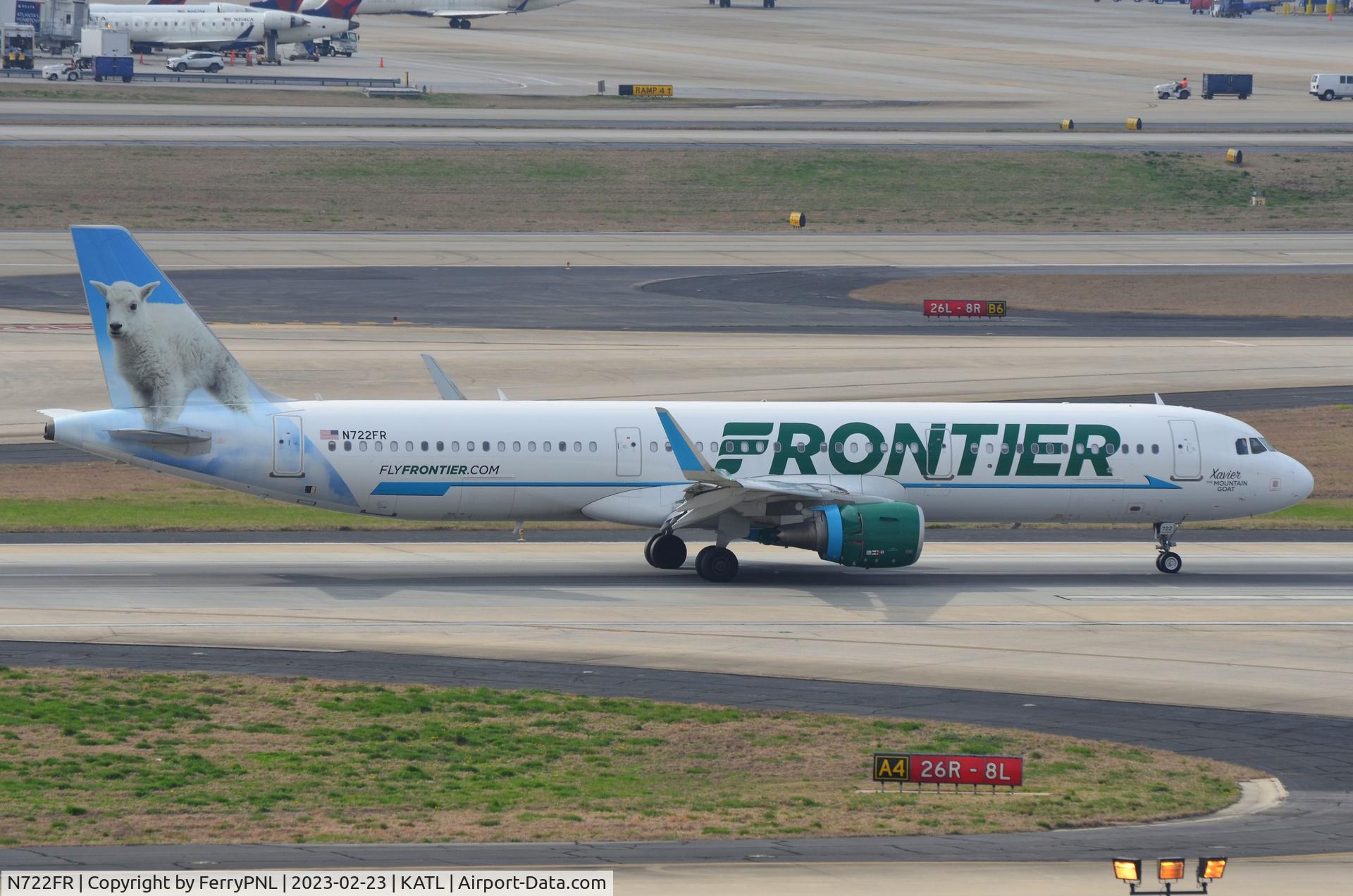N722FR, 2018 Airbus A321-211 C/N 8579, Frontier A321