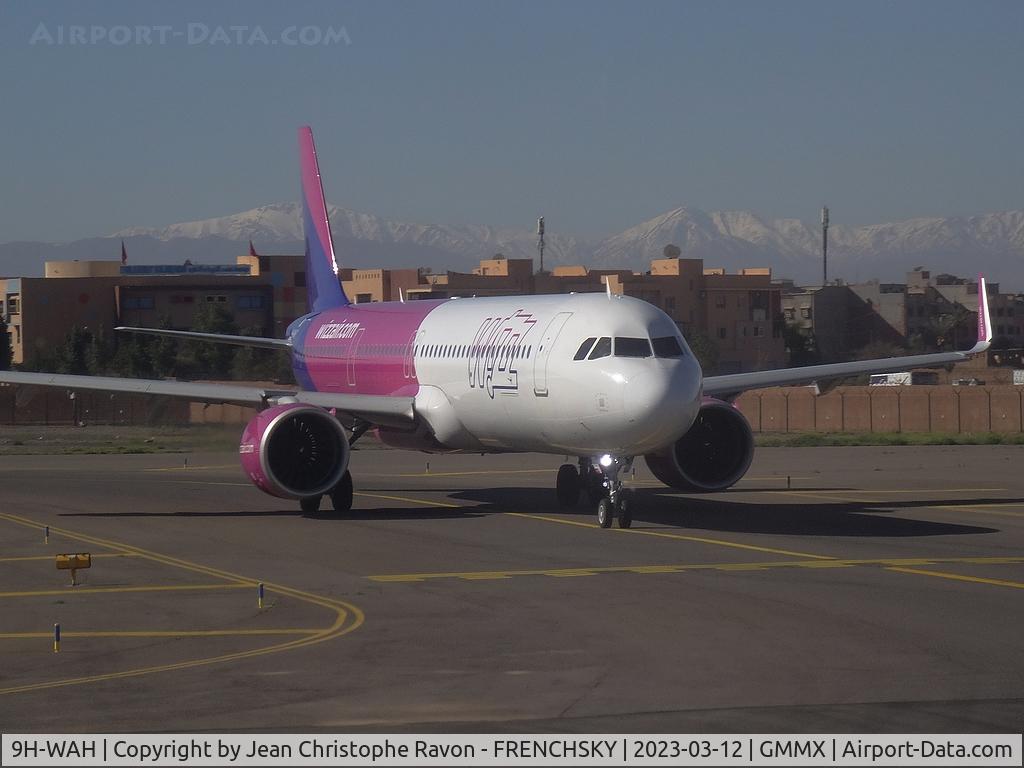 9H-WAH, 2021 Airbus A321-271NX C/N 10417, WIZZ W68274 to Roma FCO