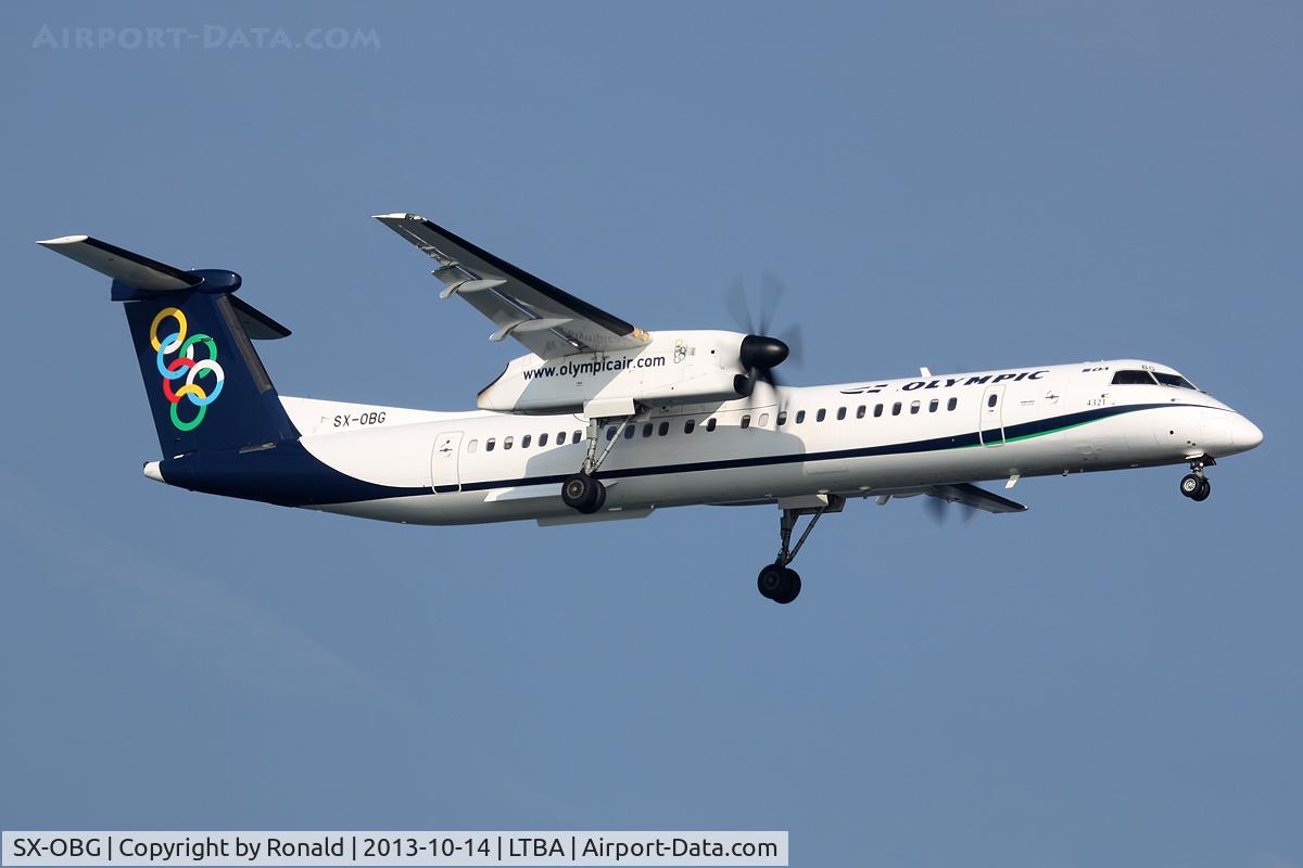 SX-OBG, 2010 De Havilland Canada DHC-8-402Q Dash 8 C/N 4321, at ist