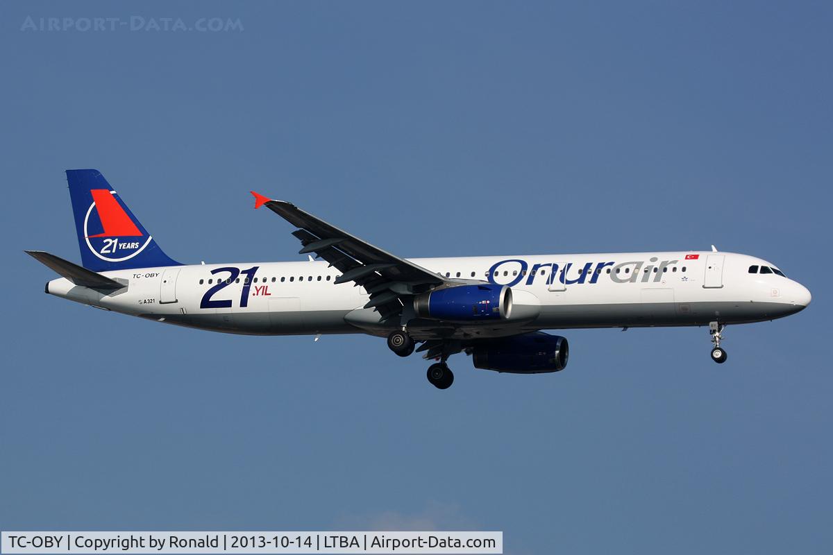TC-OBY, 1998 Airbus A321-231 C/N 810, at ist