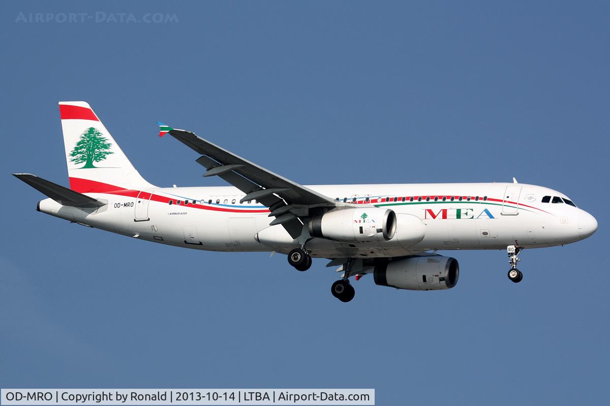 OD-MRO, 2010 Airbus A320-232 C/N 4296, at ist