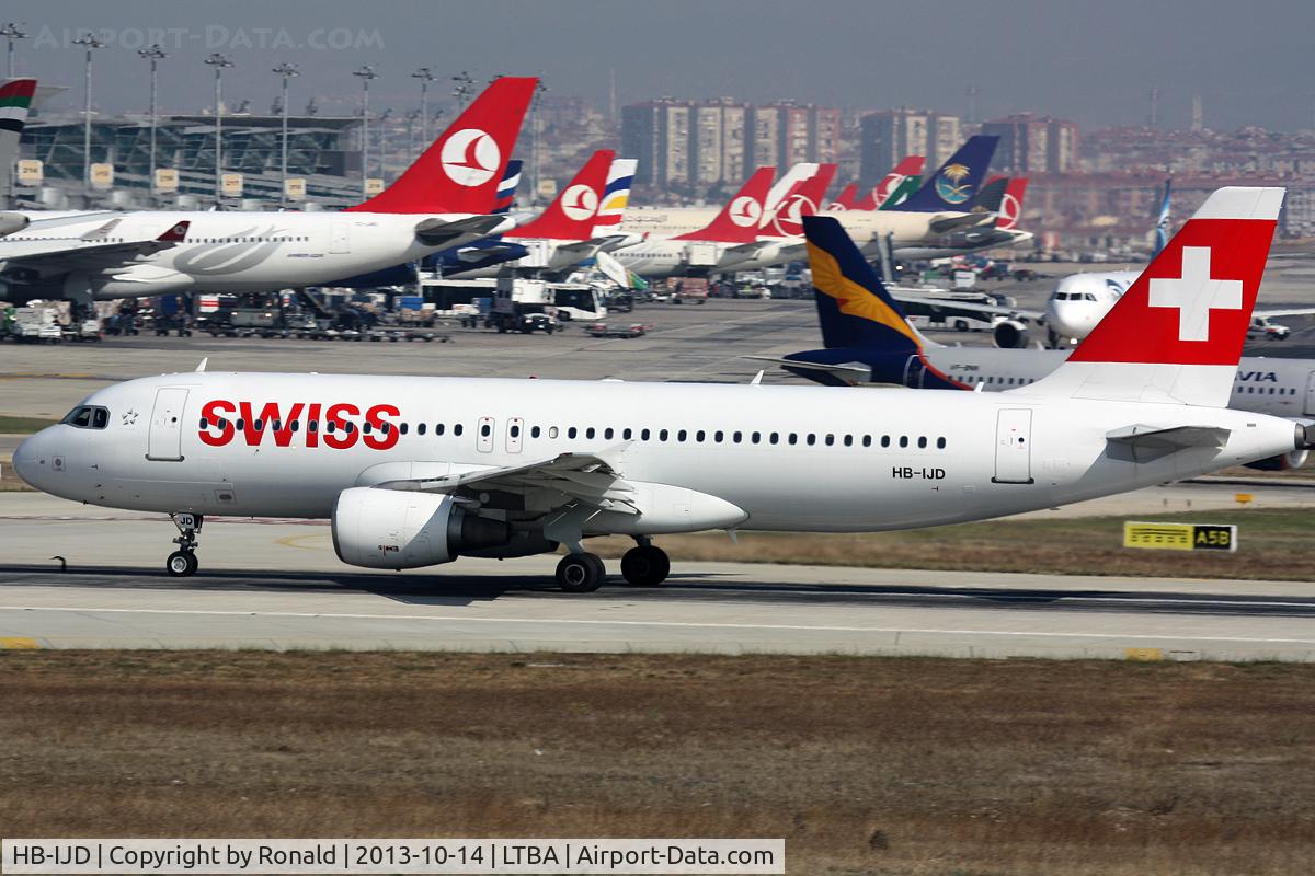 HB-IJD, 1995 Airbus A320-214 C/N 553, at ist