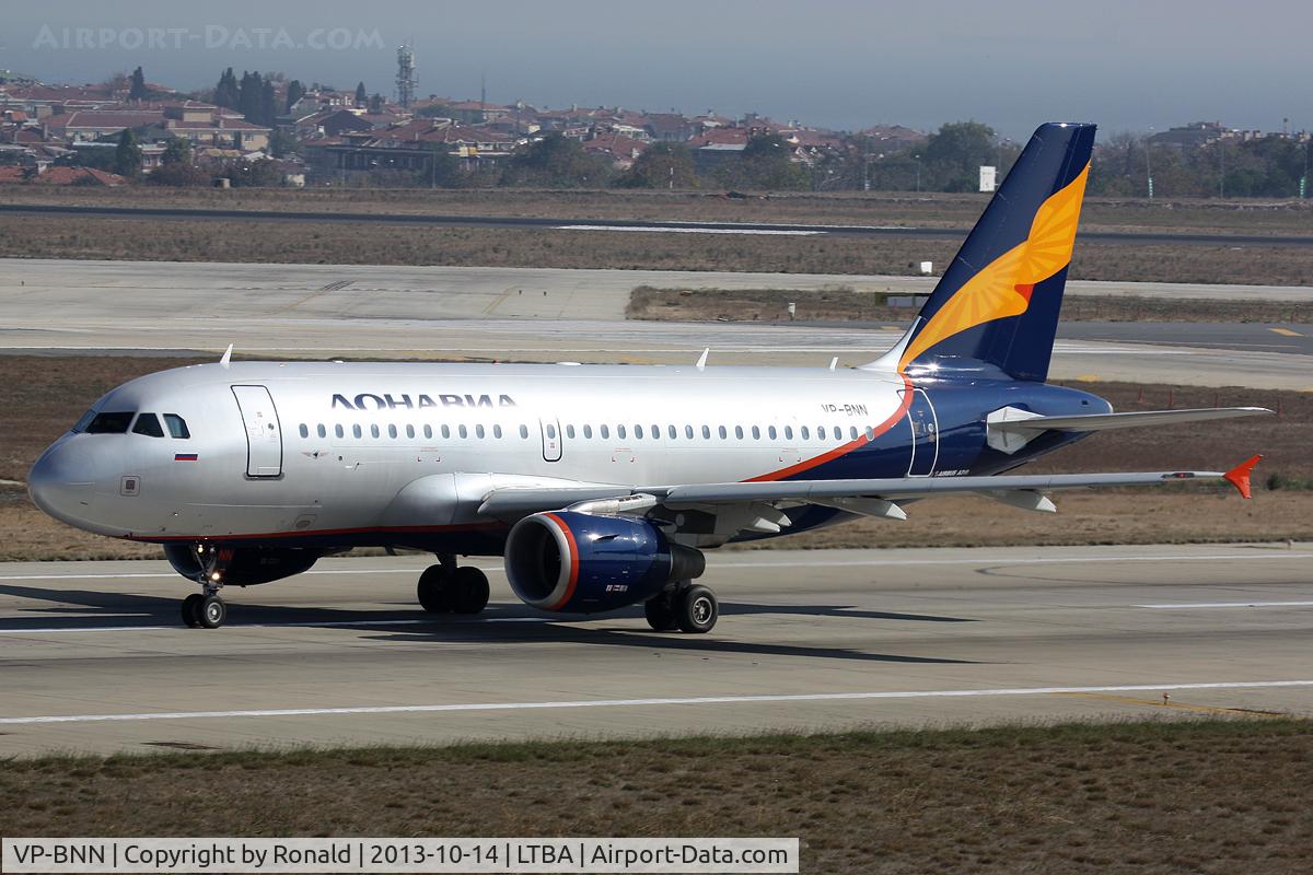 VP-BNN, 2002 Airbus A319-111 C/N 1841, at ist