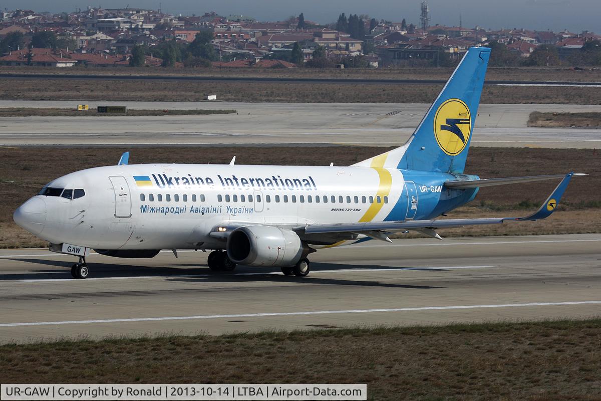 UR-GAW, 1991 Boeing 737-5Y0 C/N 24898, at ist