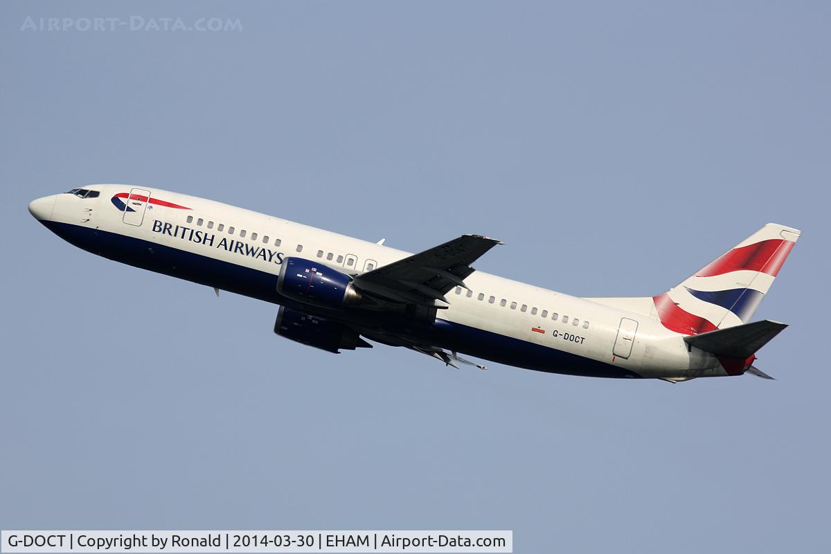 G-DOCT, 1992 Boeing 737-436 C/N 25853, at spl