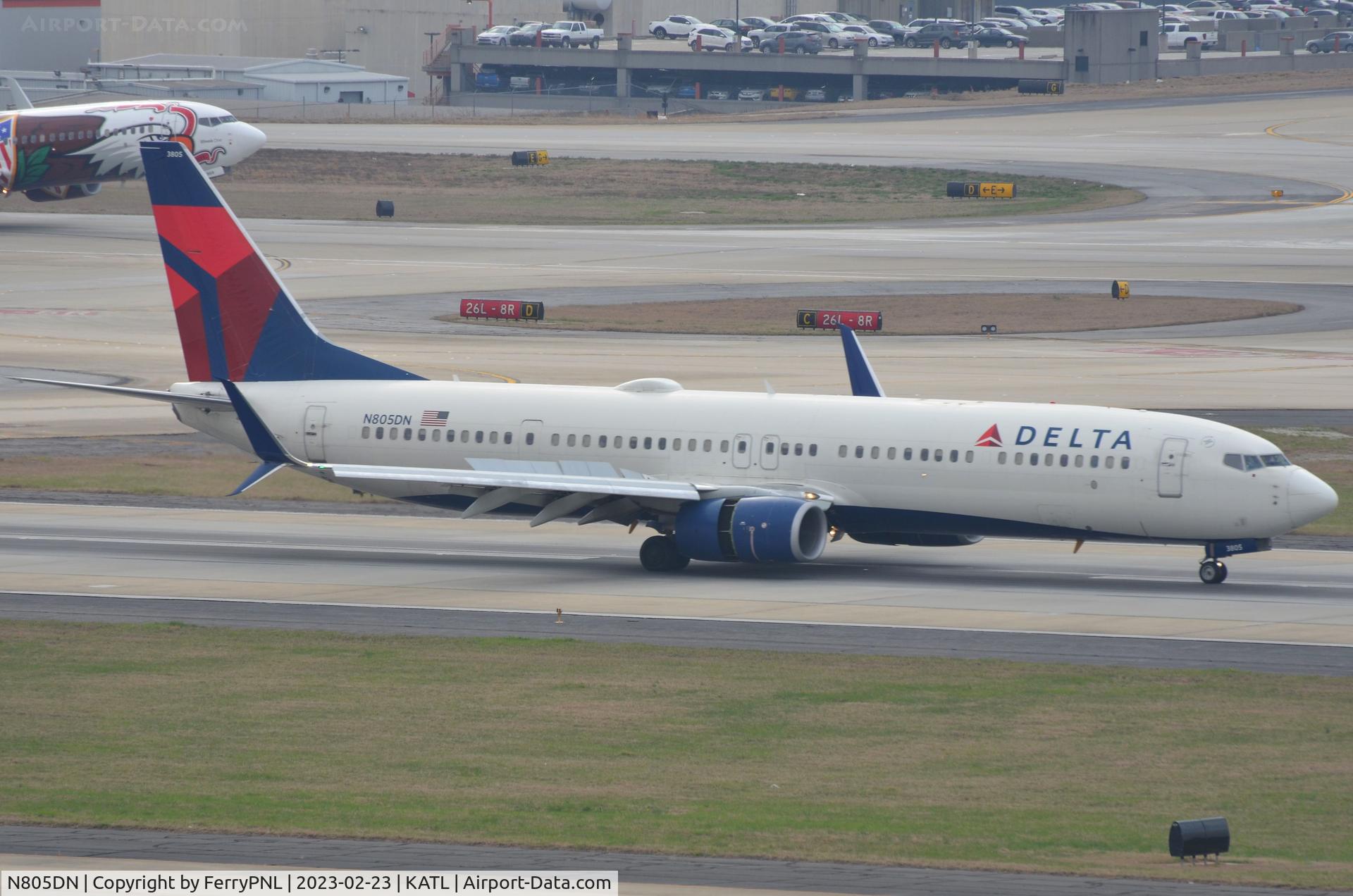 N805DN, 2013 Boeing 737-932/ER C/N 31913, Arrival of Delta B739
