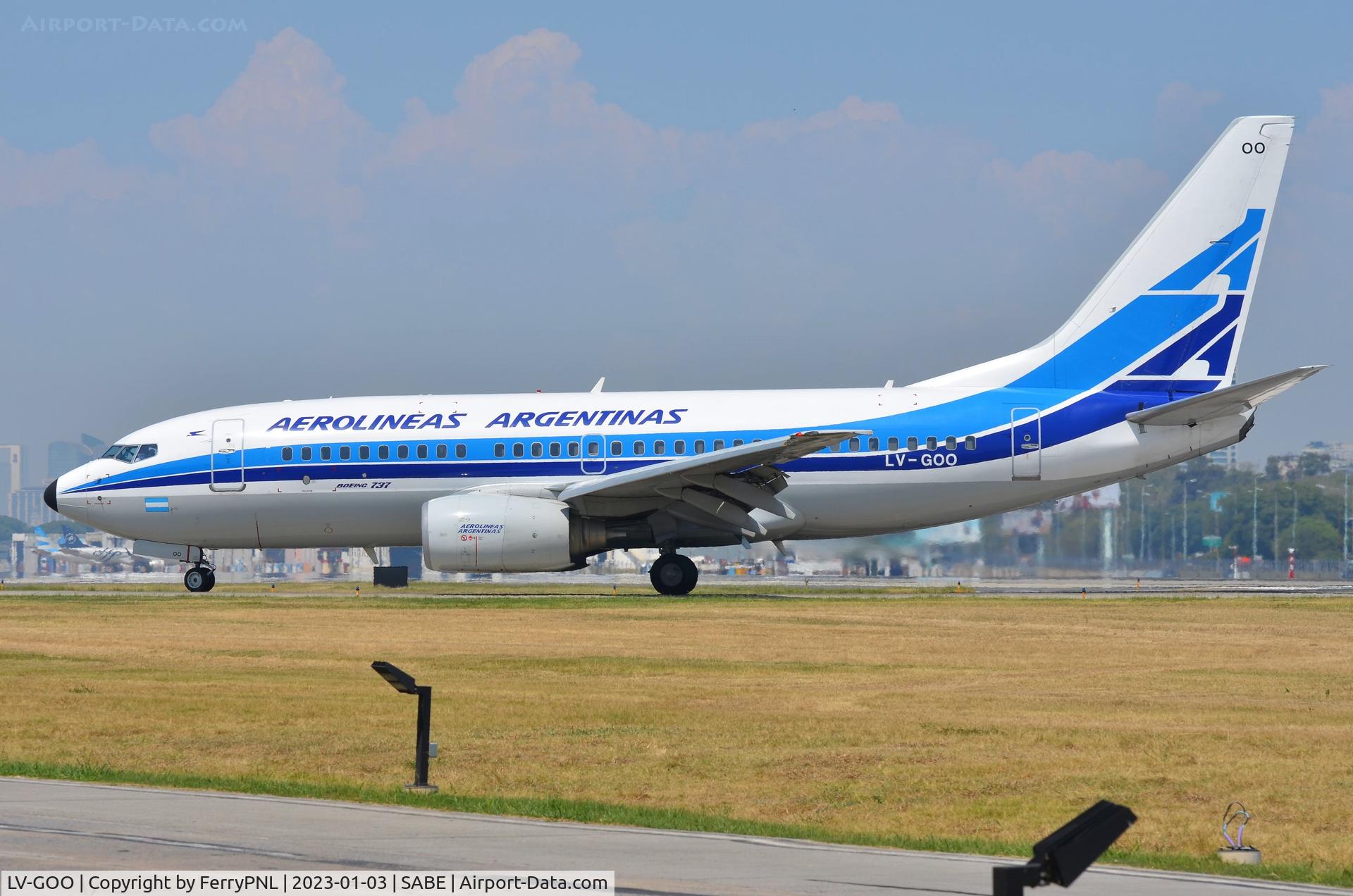 LV-GOO, 2009 Boeing 737-7BD C/N 35962, Aerilineas Argentinas B737 in Retro look