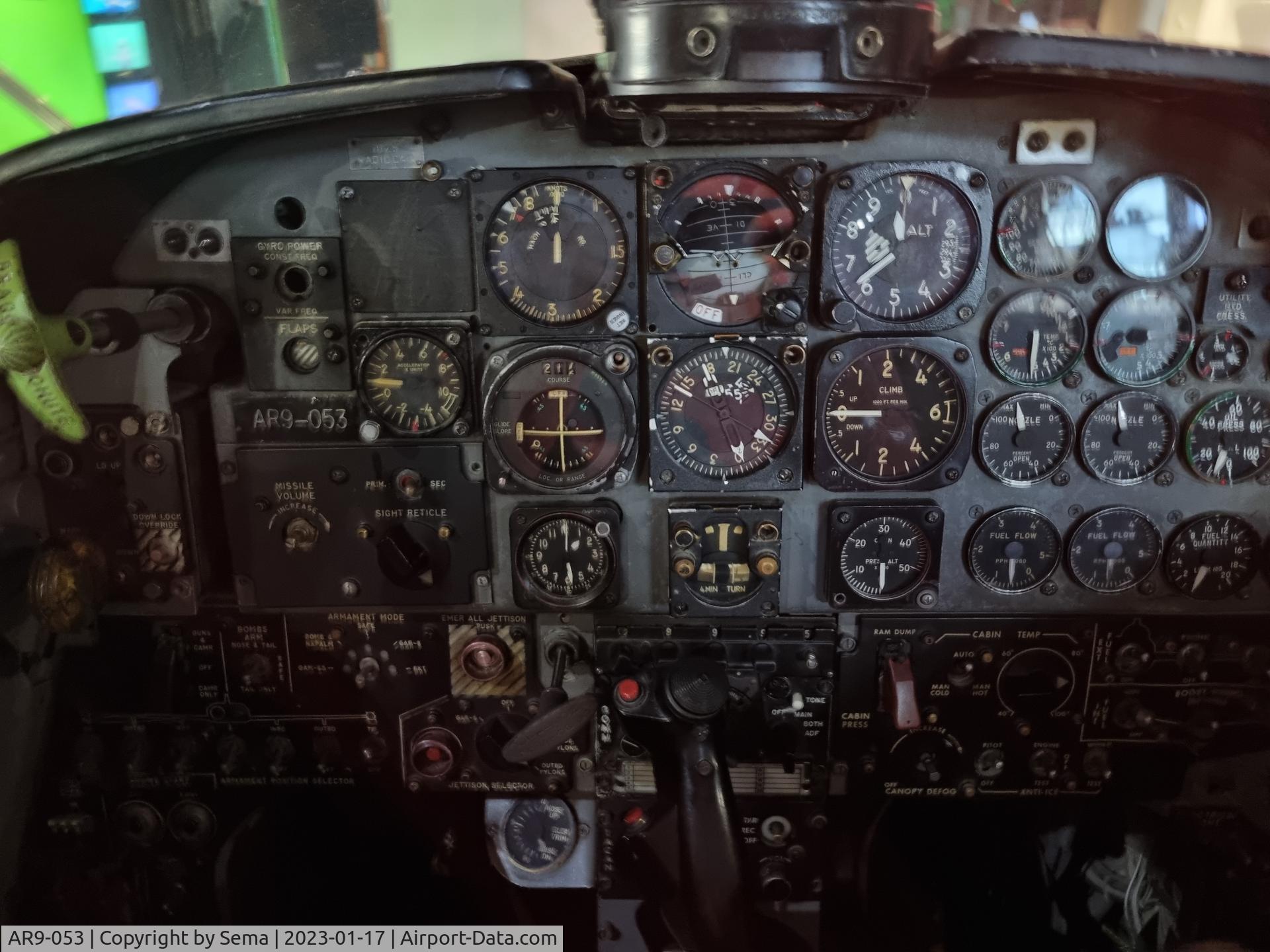AR9-053, Northrop (CASA) SRF-5A Freedom Fighter C/N 2053, In museum now
