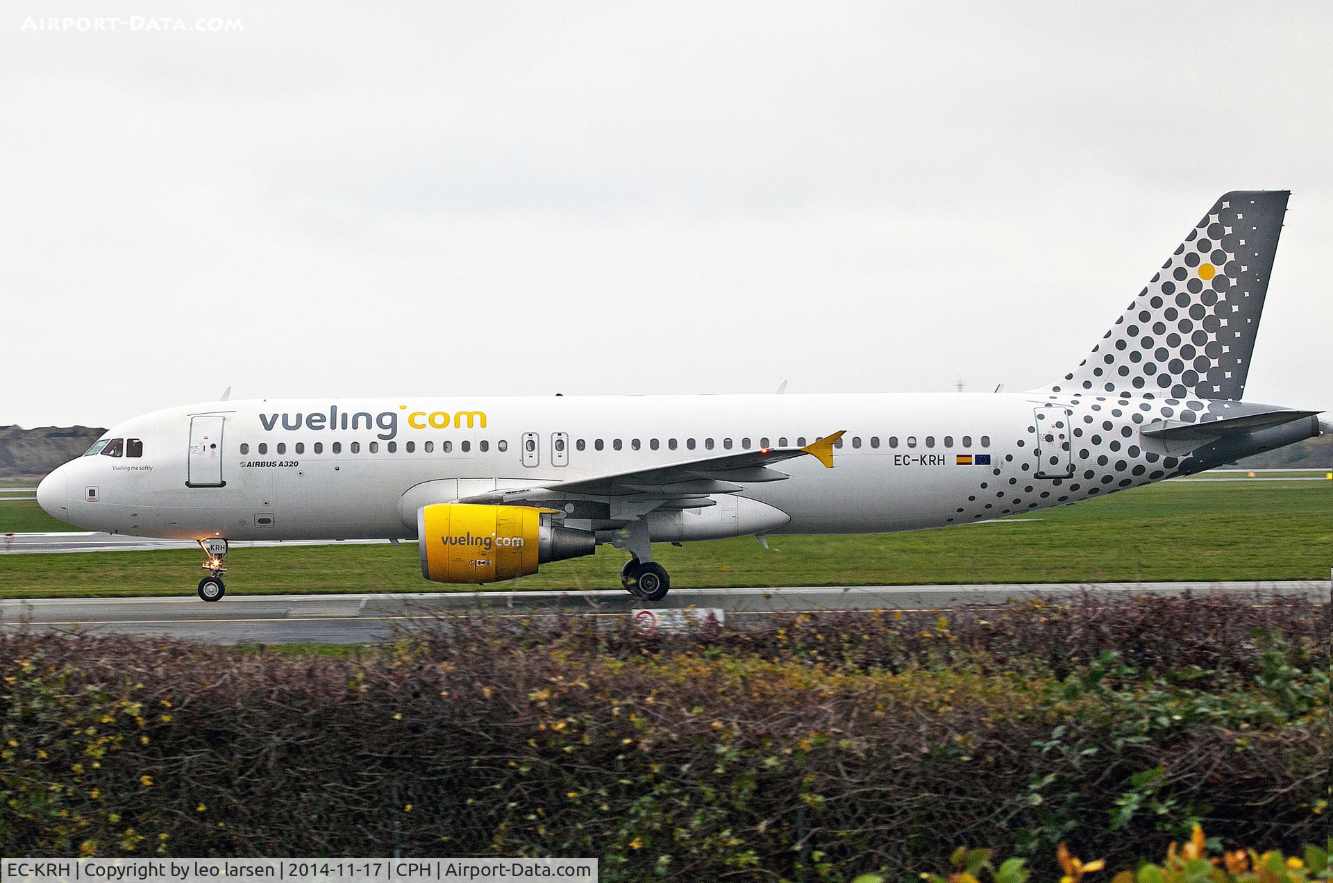 EC-KRH, 2008 Airbus A320-214 C/N 3529, Copenhagen 17.11.2014