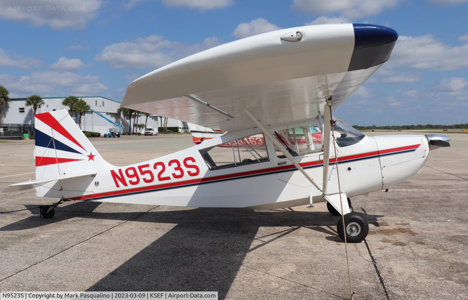 N9523S, 1965 Champion 7ECA Citabria C/N 95, Champion 7ECA