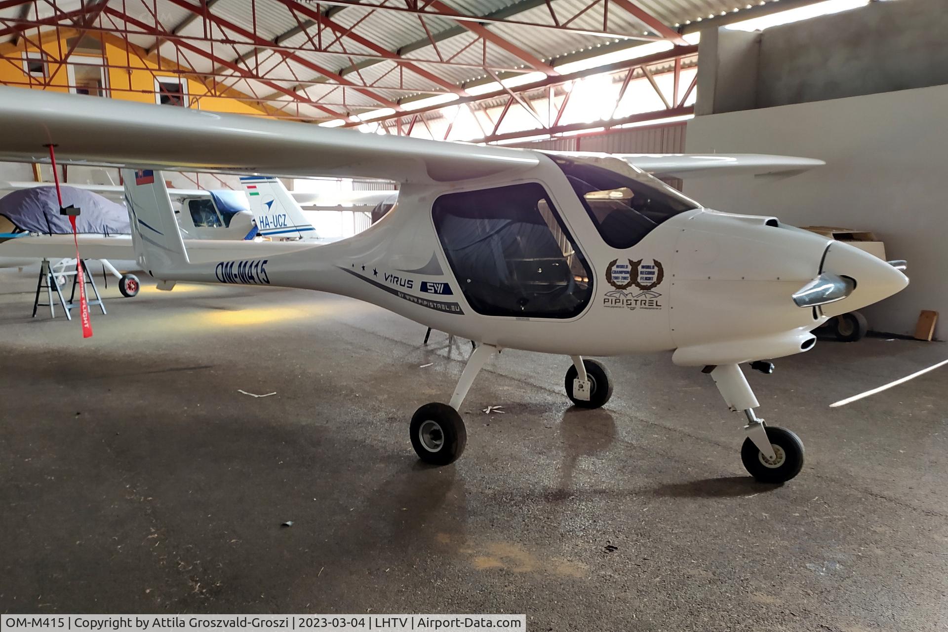 OM-M415, Pipistrel Virus SW C/N 902SWN100KIT, LHTV - Tótvázsony-Kövesgyürpuszta Airfield, Hungary