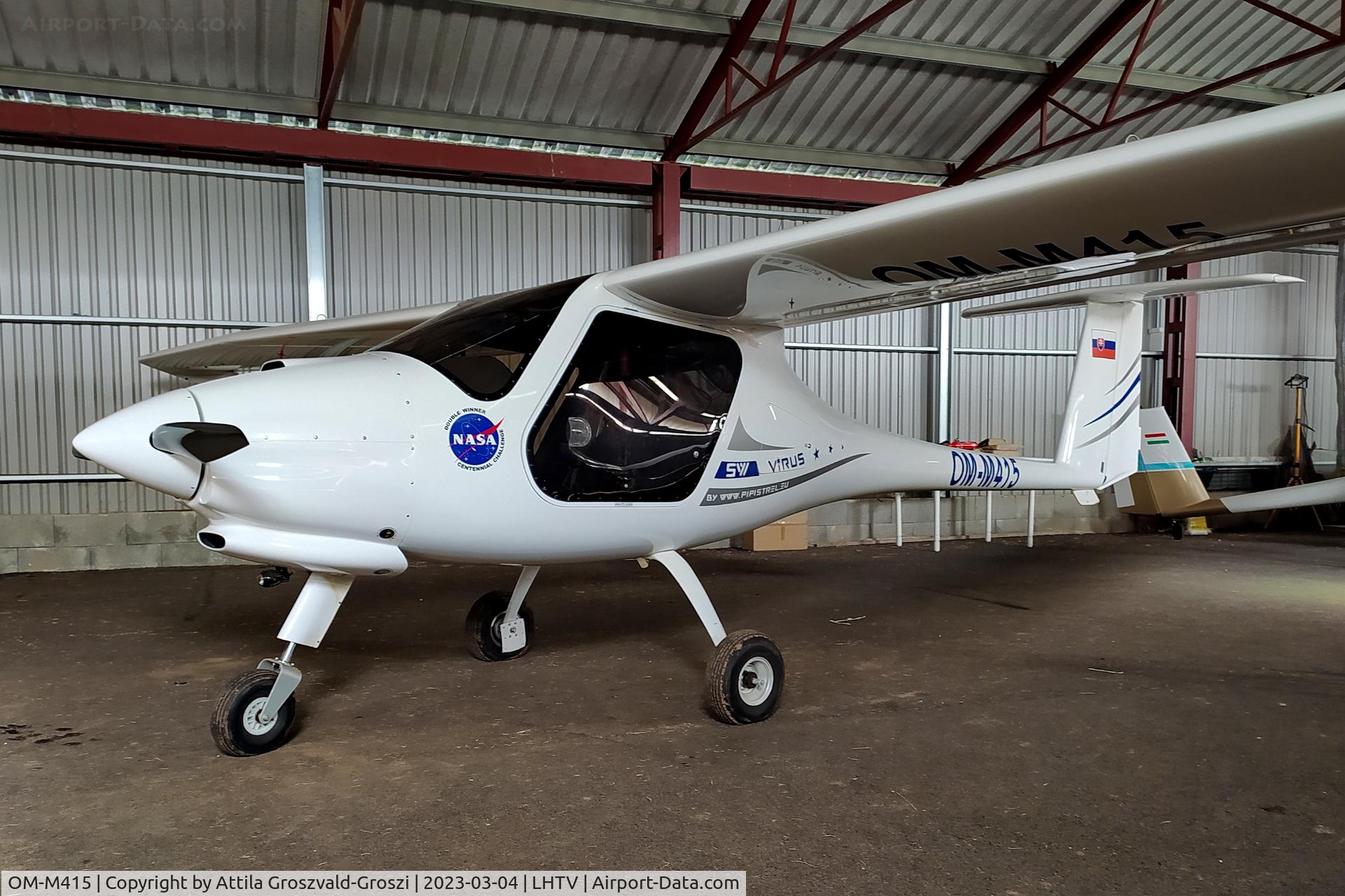 OM-M415, Pipistrel Virus SW C/N 902SWN100KIT, LHTV - Tótvázsony-Kövesgyürpuszta Airfield, Hungary